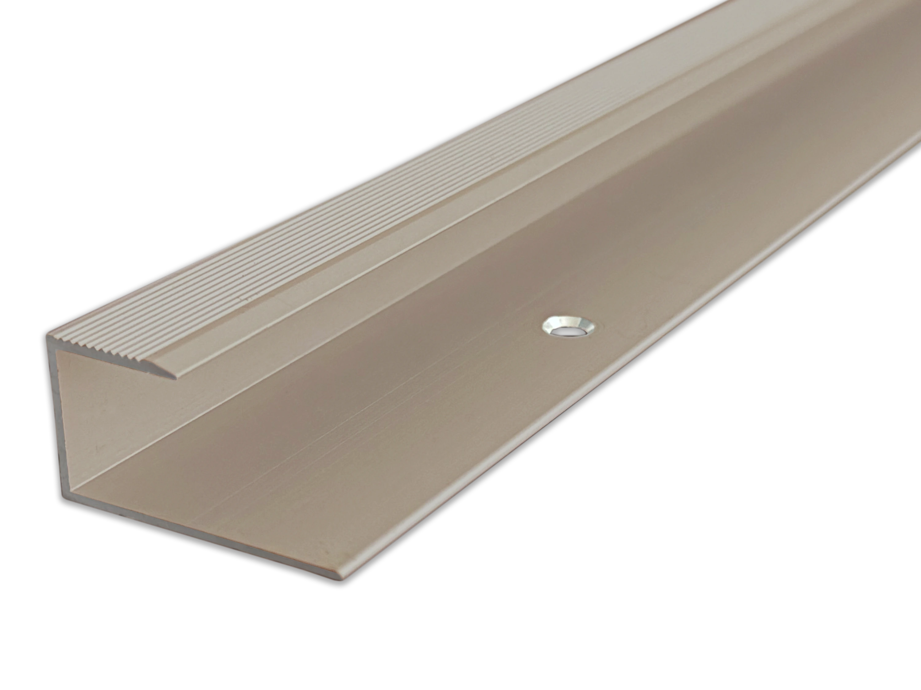 ufitec® Einschubprofile / Abschlussprofile - für Belagshöhen von 15,3 mm - Alu eloxiert