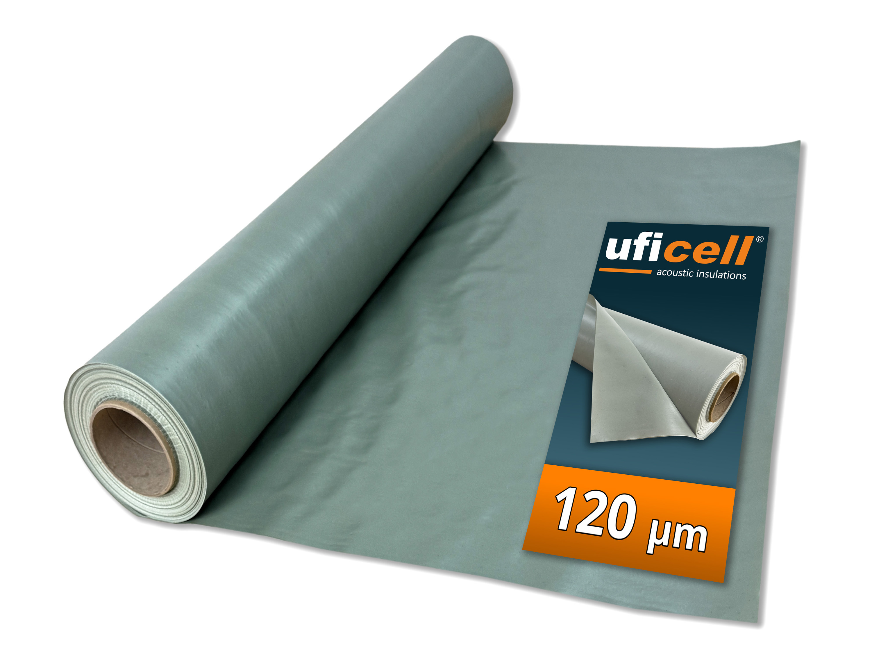 uficell® PE-Baufolie, Abdeckfolie, Estrichfolie - transluzent 120my
