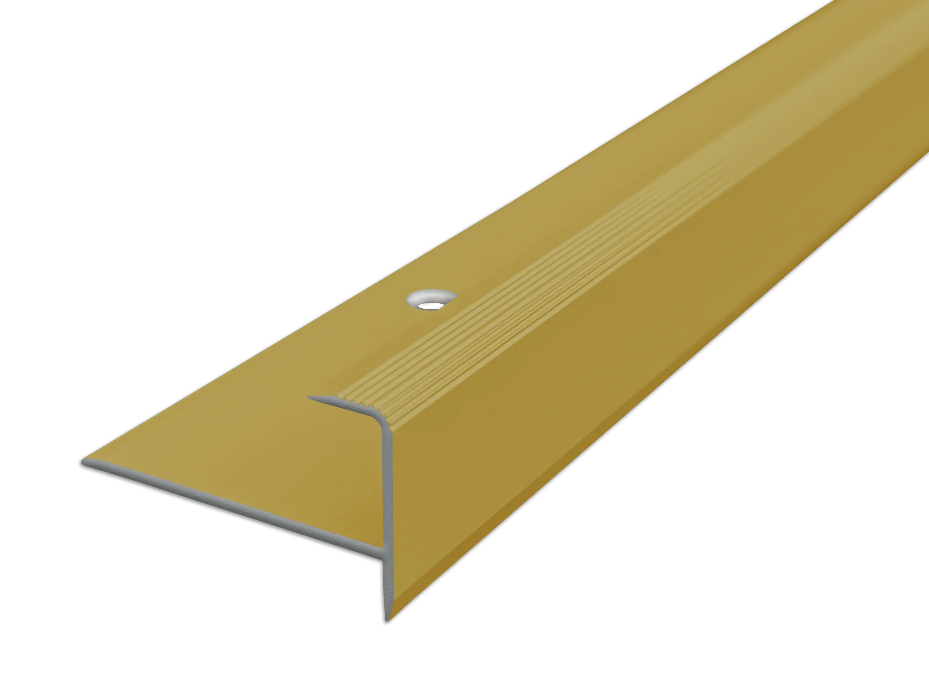ufitec® Einschubprofil für Belagshöhen bis 10,3 mm mit 7 mm Nase Treppen-/Stufen Abschlussprofil