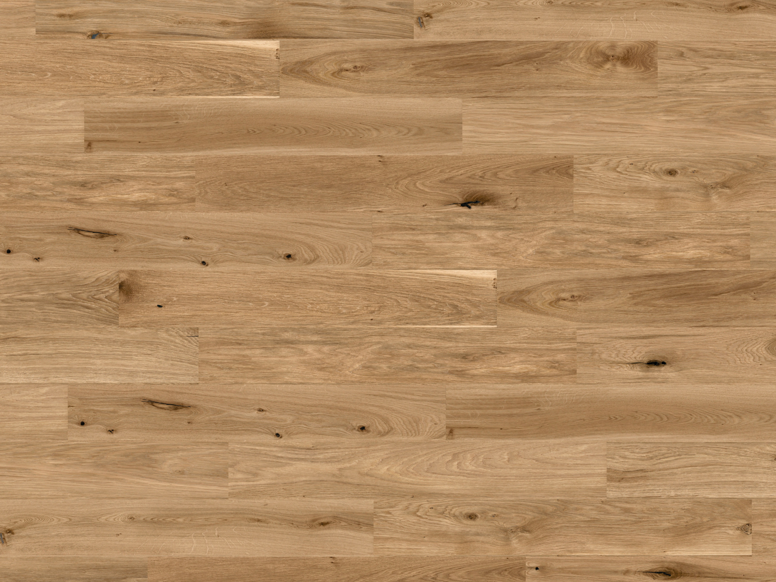 Kork Designboden Wood Basic - Panama Oak Cognac, digitalbedrucktes Korkfurnier