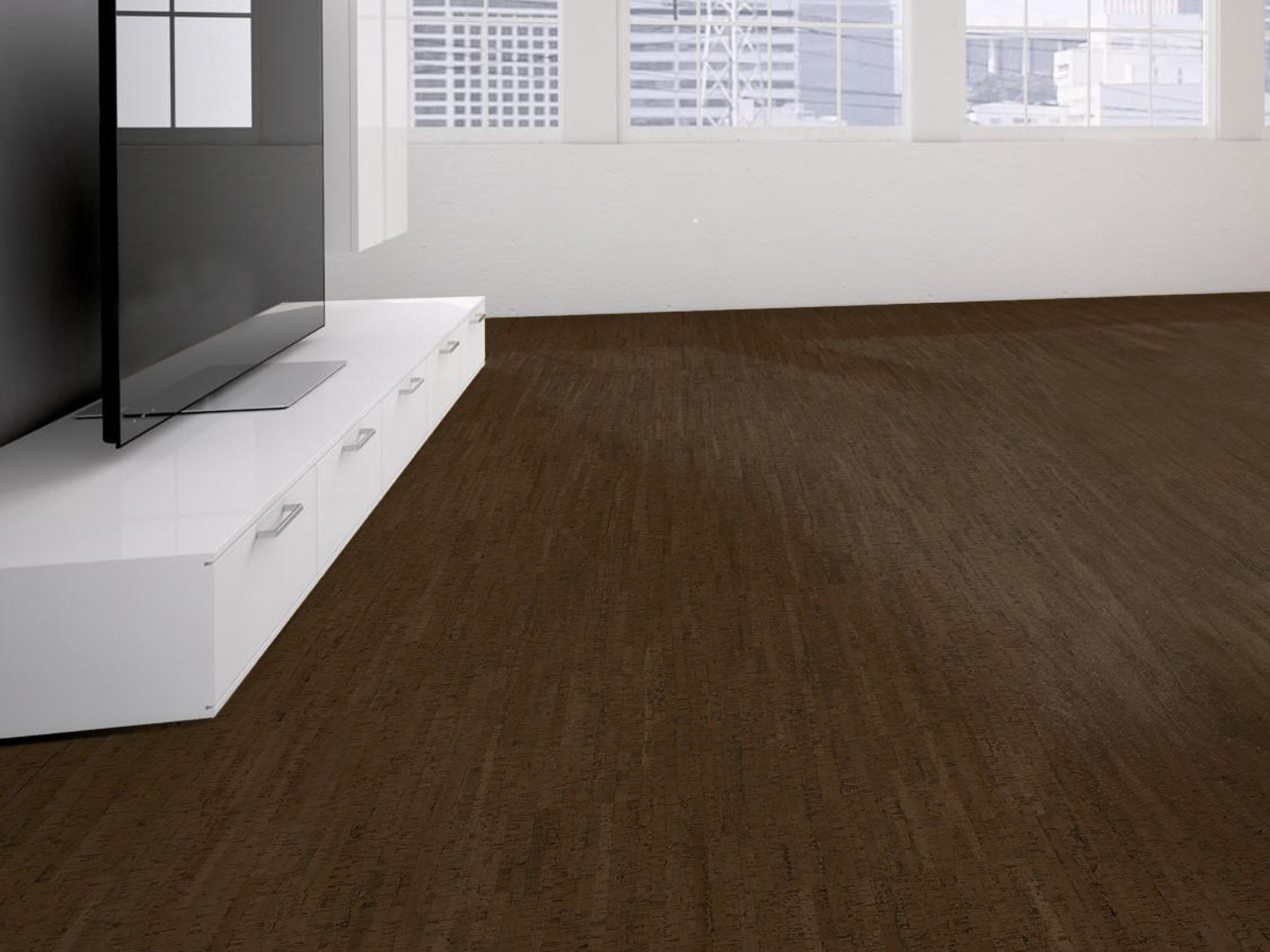 TRECOR® Klick Korkboden Mazara - 10 mm Stark - Farbe: Dunkelbraun