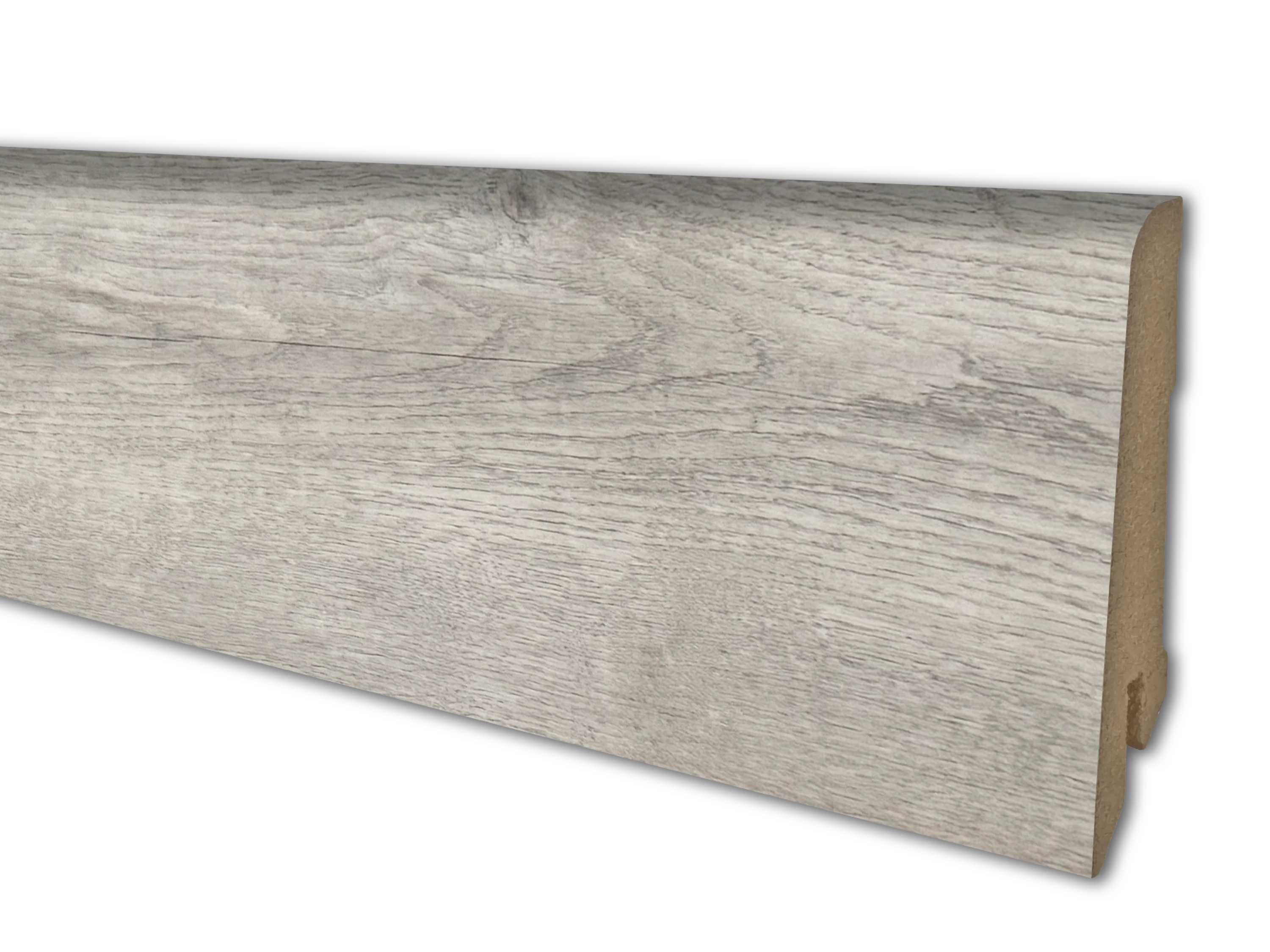 TRECOR® Vinylboden Sockelleisten - WASSERFEST - Contemporary Oak Bright