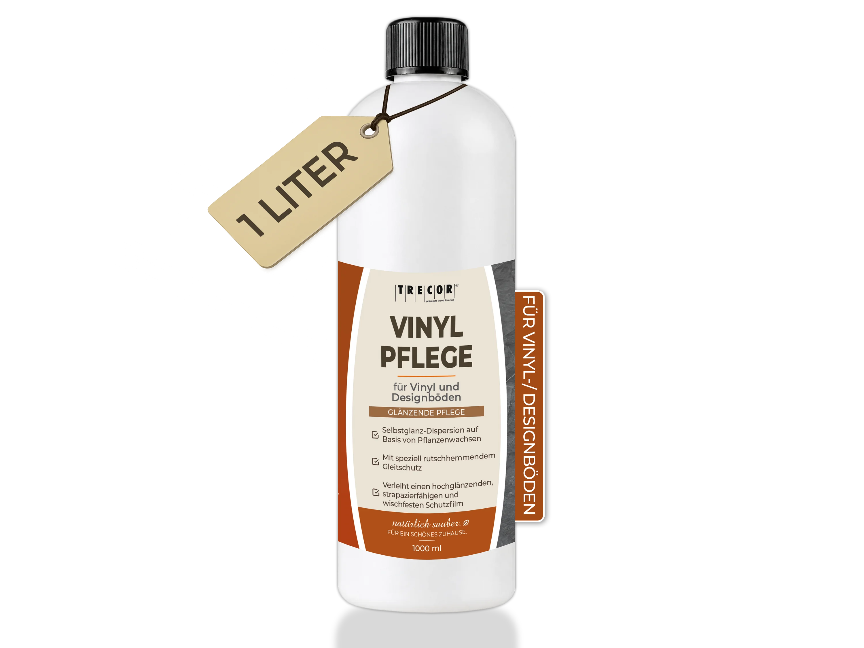 TRECOR® Pflegemittel für Vinyl-, Design-, Kunststoff- und Linoleumböden, Lösemittelfei
