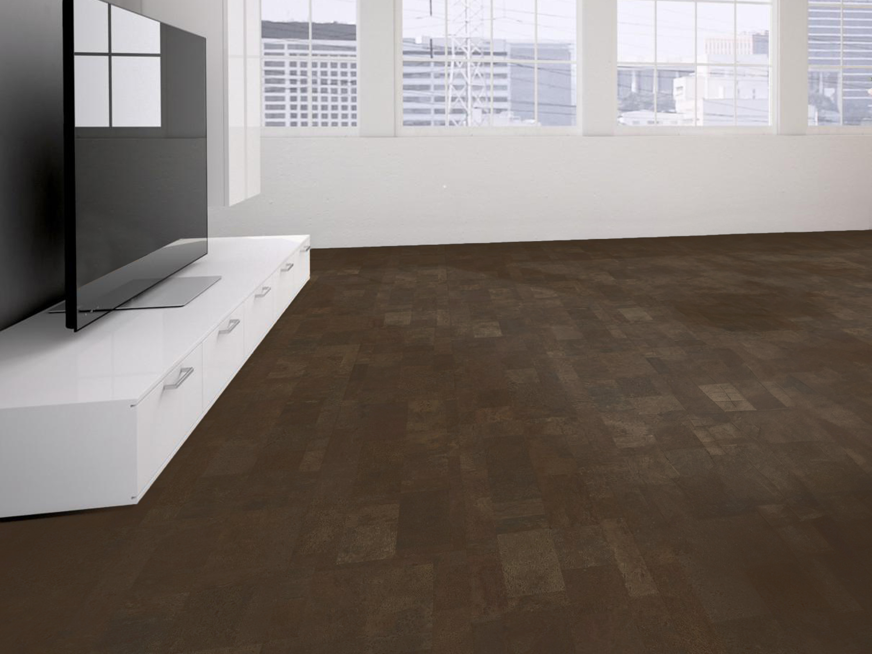 TRECOR® Klick Korkboden Merida - 10 mm Stark - Farbe: Dunkelbraun