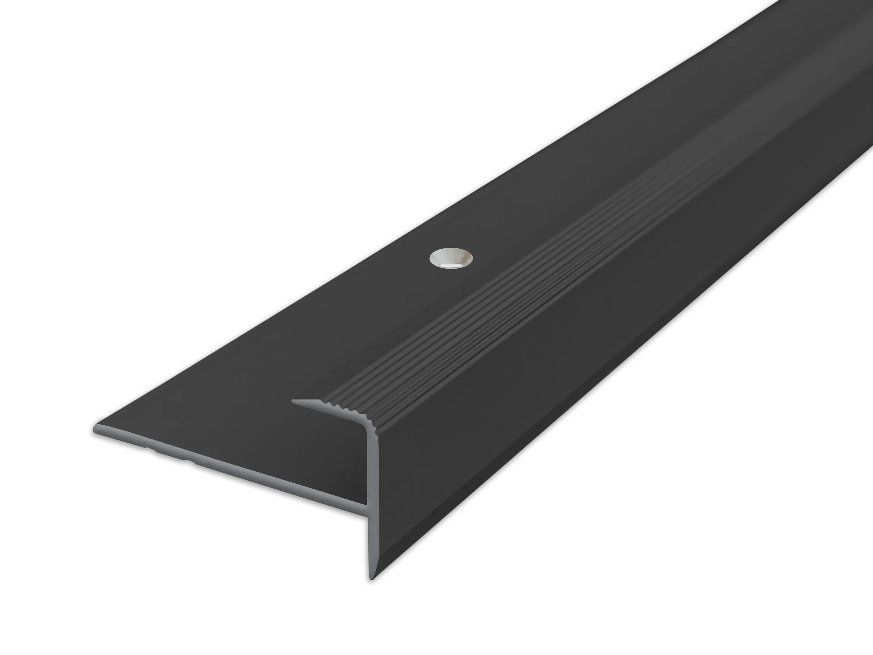 ufitec® Einschubprofil für Belagshöhen bis 8,5 mm | 7 mm Nase Treppen-/Stufen Abschlussprofil