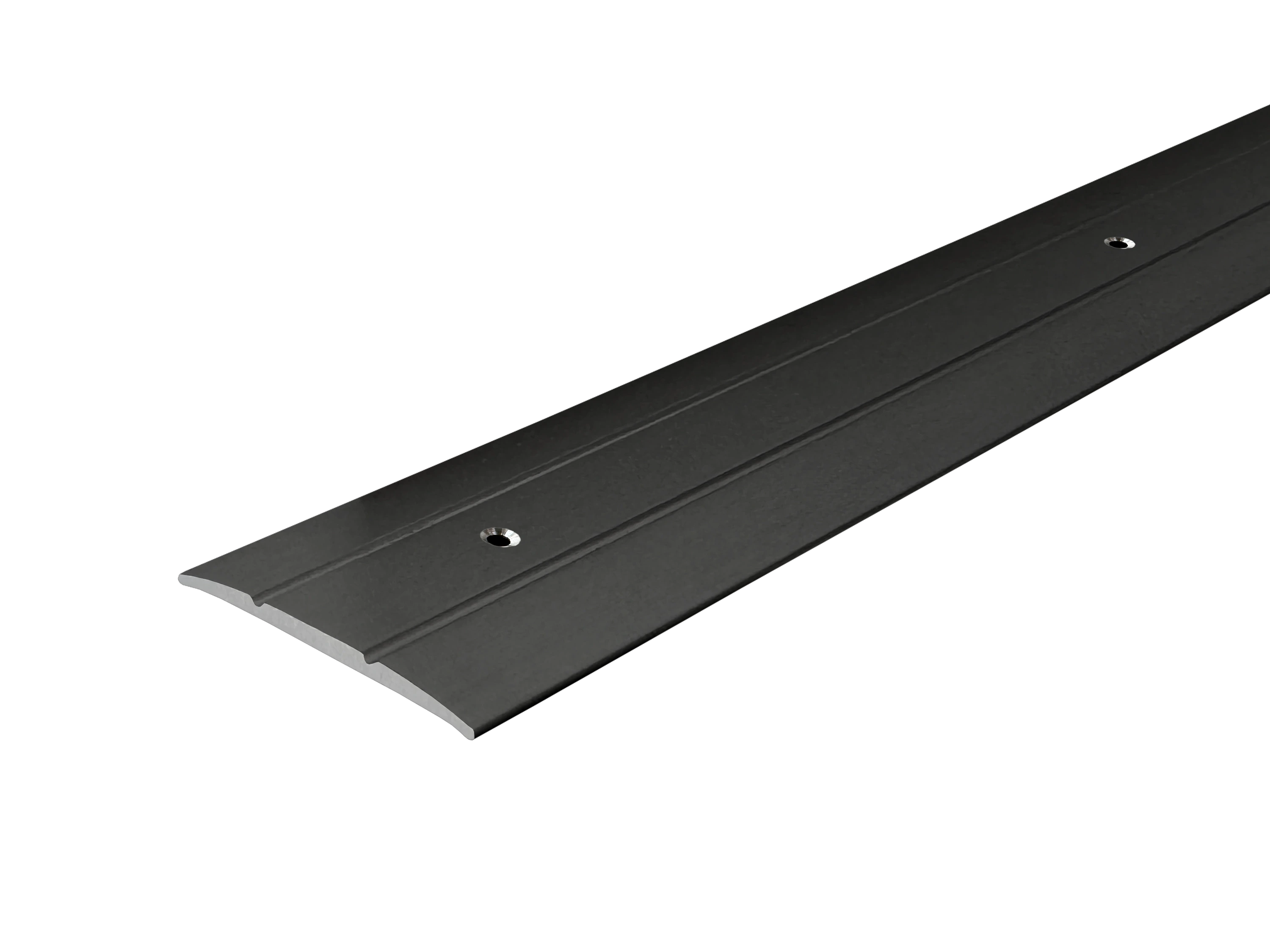 Übergangsprofil gebohrt 38 mm x 1,8 mm - Aluminium eloxiert