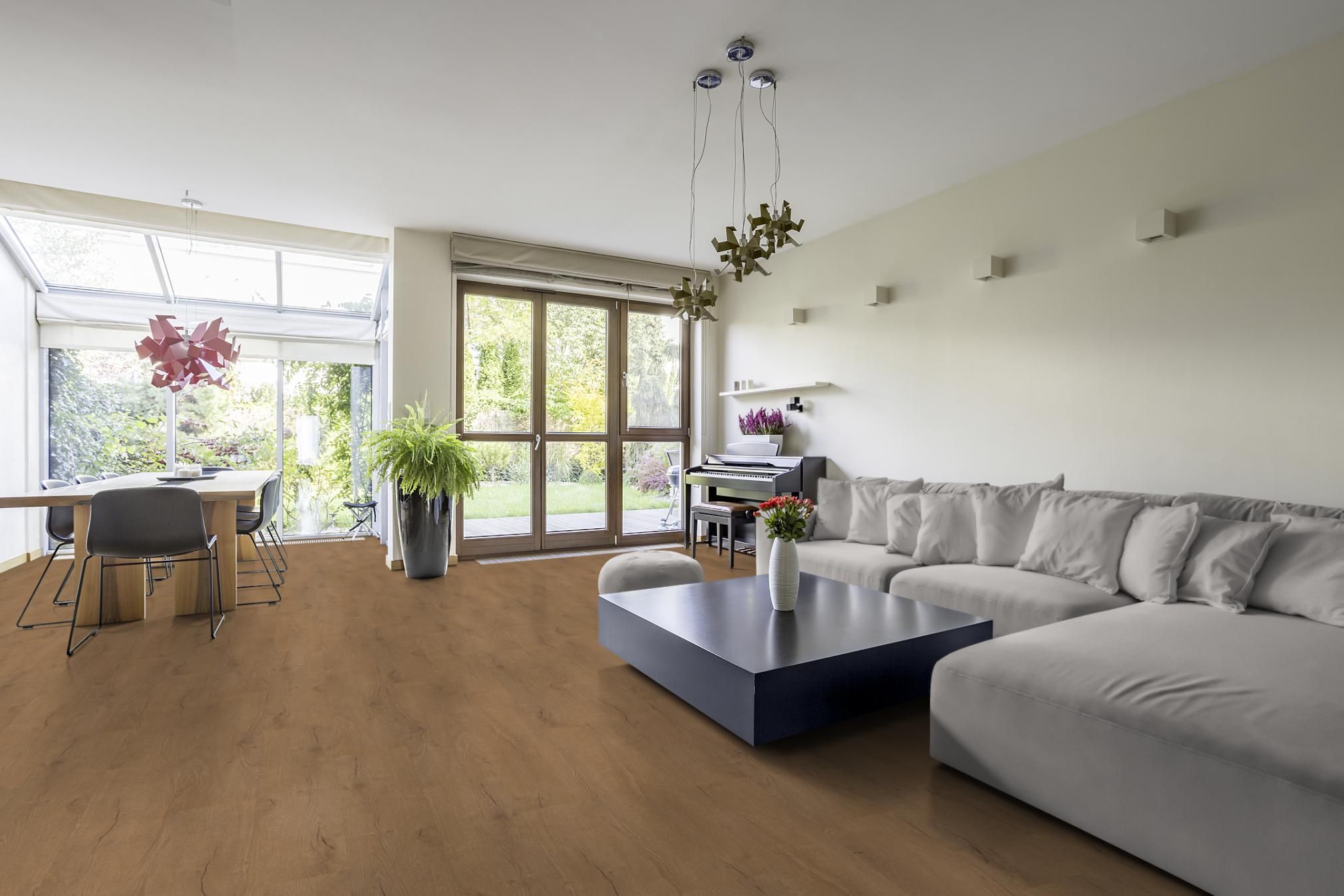 TRECOR® LVT Dryback Klebe Vinylboden Prestige Eiche Natur Landhausdiele - 2,5 mm starker Designboden