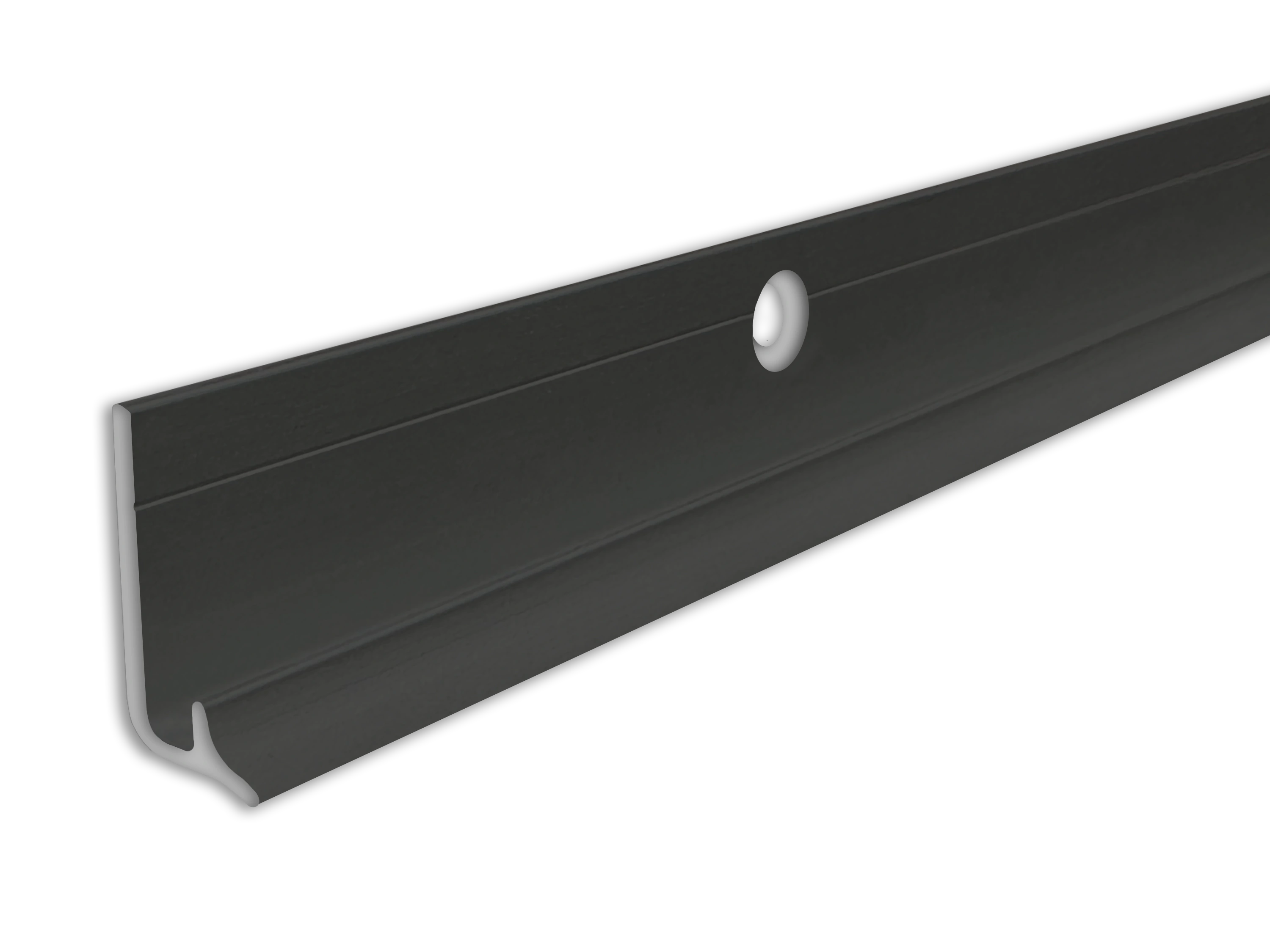 ufitec® Treppeninneneckenprofil für Vinylböden für Belagshöhen von 3 mm - Alu eloxiert
