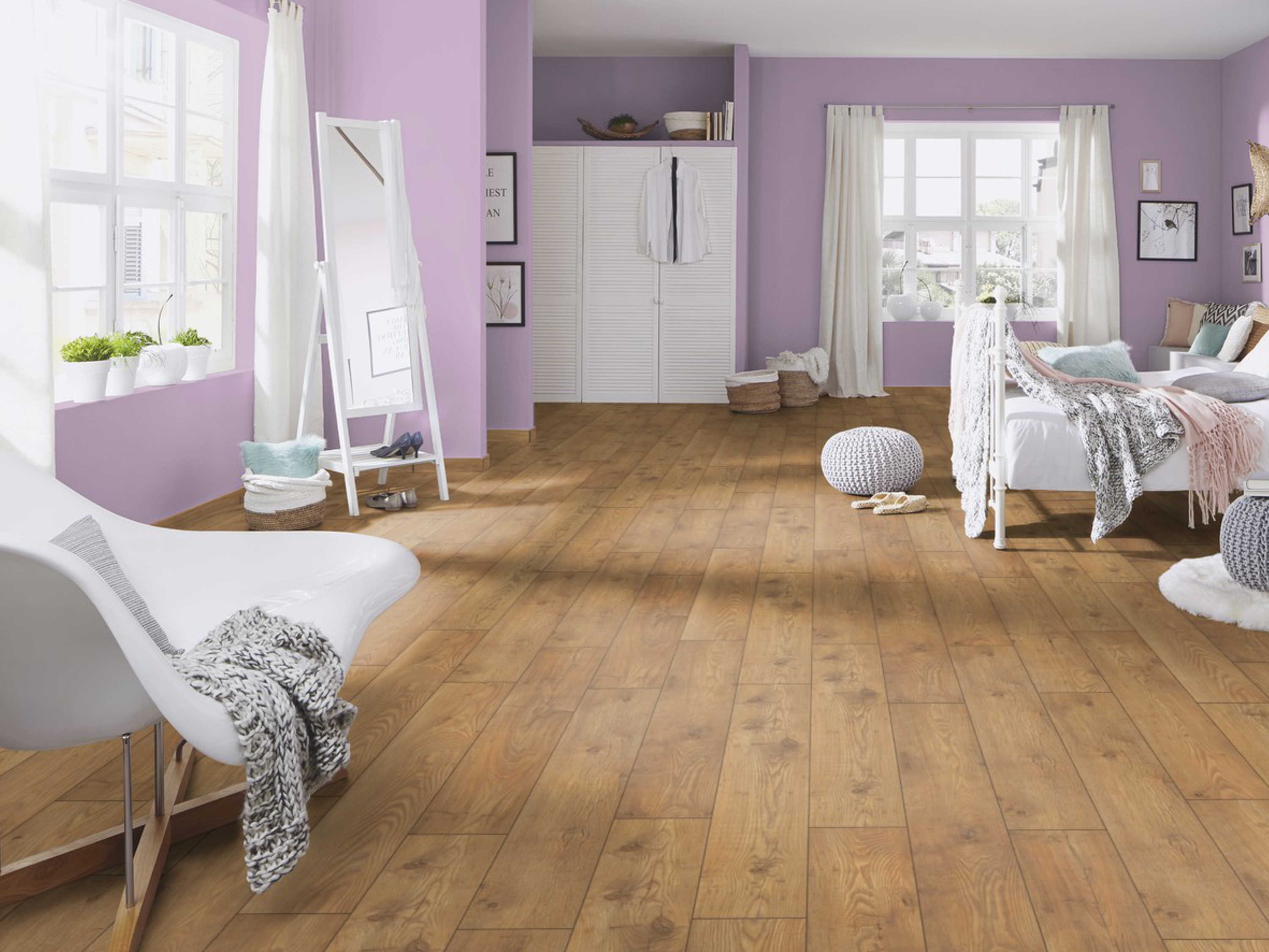 Tawny Chestnut 5537 Landhausdiele Laminat mit Fase Atlantic 10 - mit MO.RE KronoOriginal