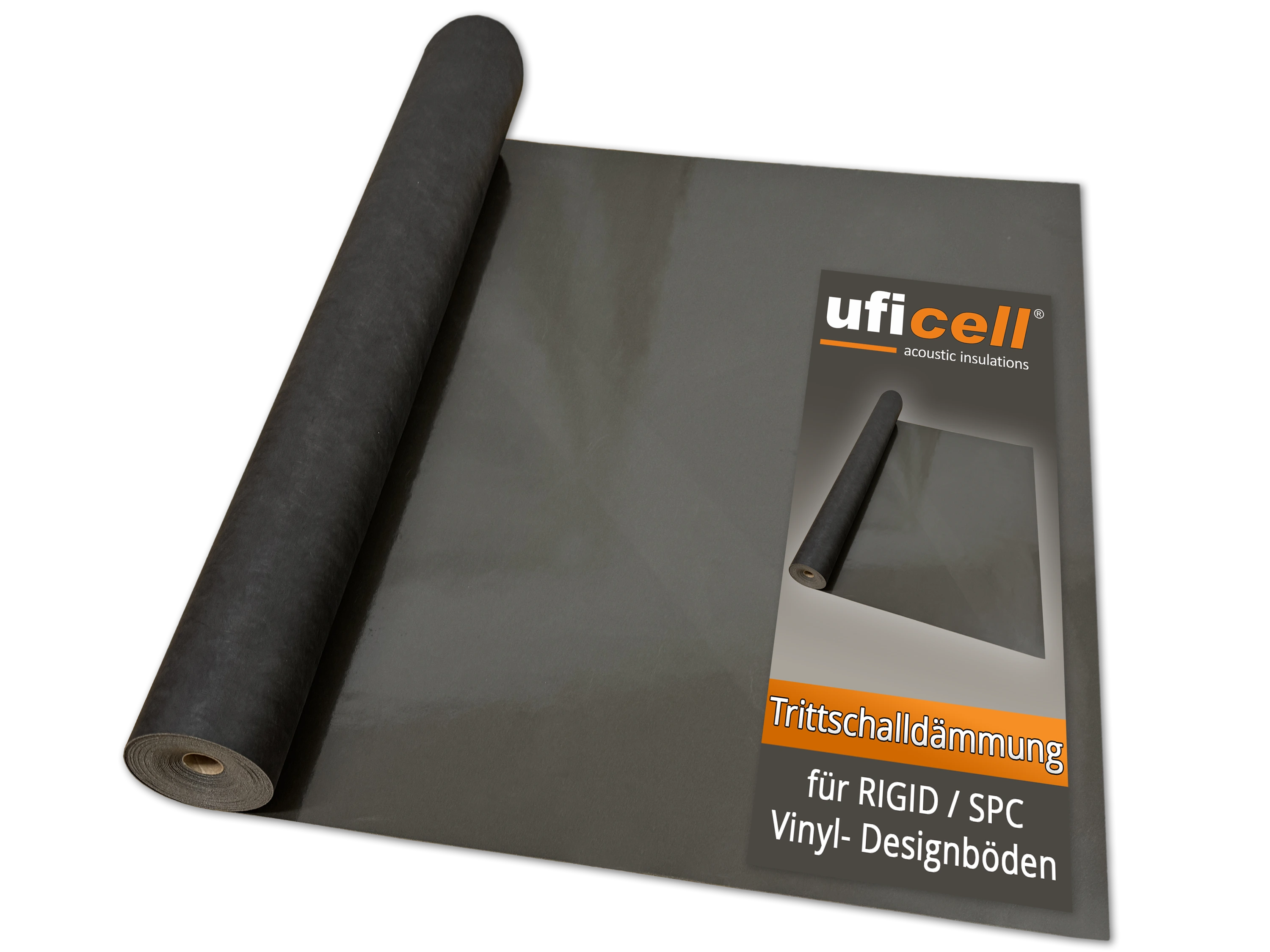 uficell® VINOSOUND RIGID premium Vinylunterlage Trittschallmatte für Rigid/SPC Vinylboden B-Ware
