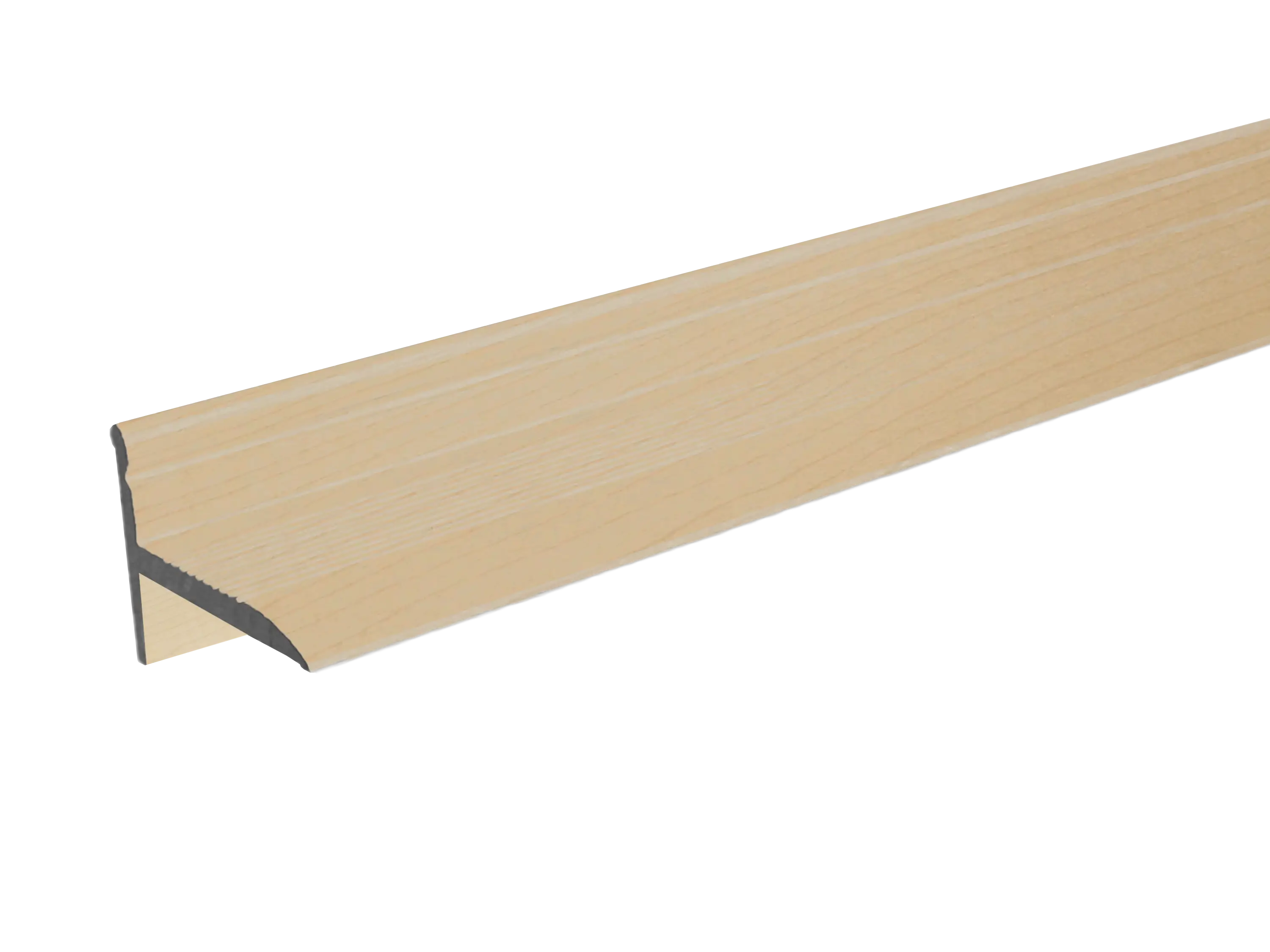 ufitec® Sockelprofil SK, Abschluss an Balkon- und Terassentüren, Dekor: Ahorn, Länge: 90 cm