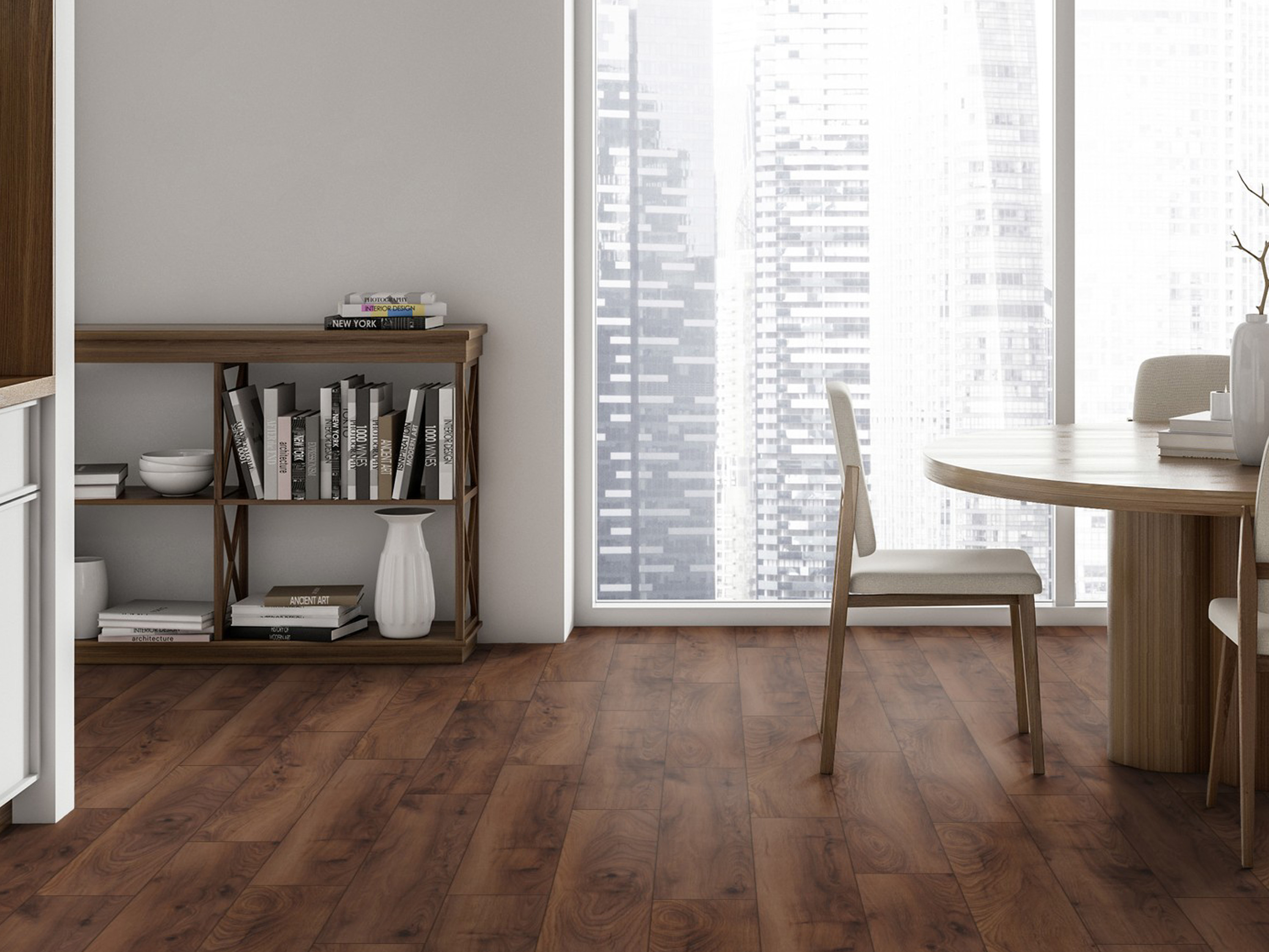 Klick-Designboden Tobacco Manor Oak K505 wasserfest mit integr. Trittschalldämmung Organic Flex 7 mm