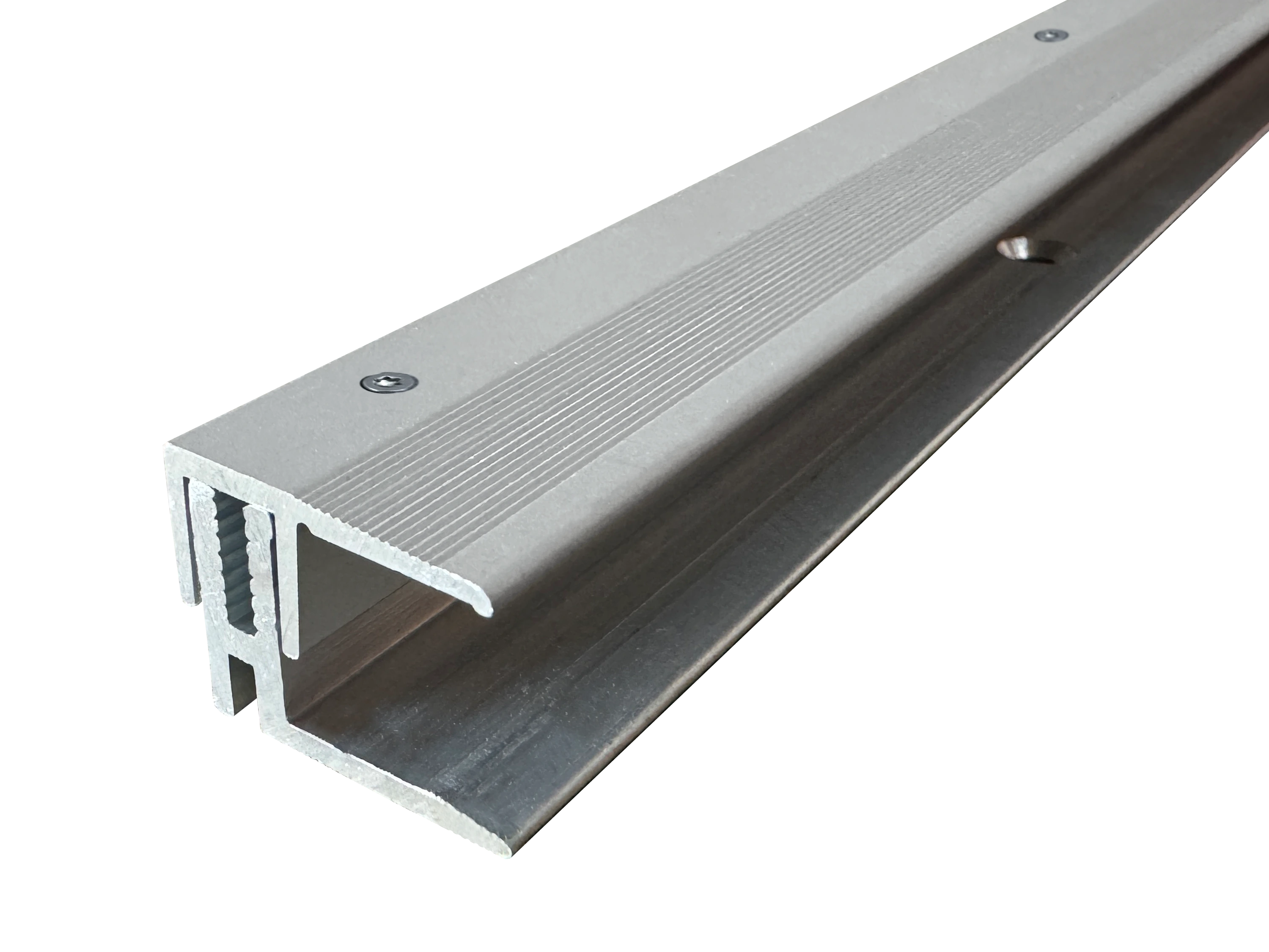 Abschlußprofil ufitec® TPL-PROFI MAX für Parkettböden - von Belagshöhen 14-21 mm