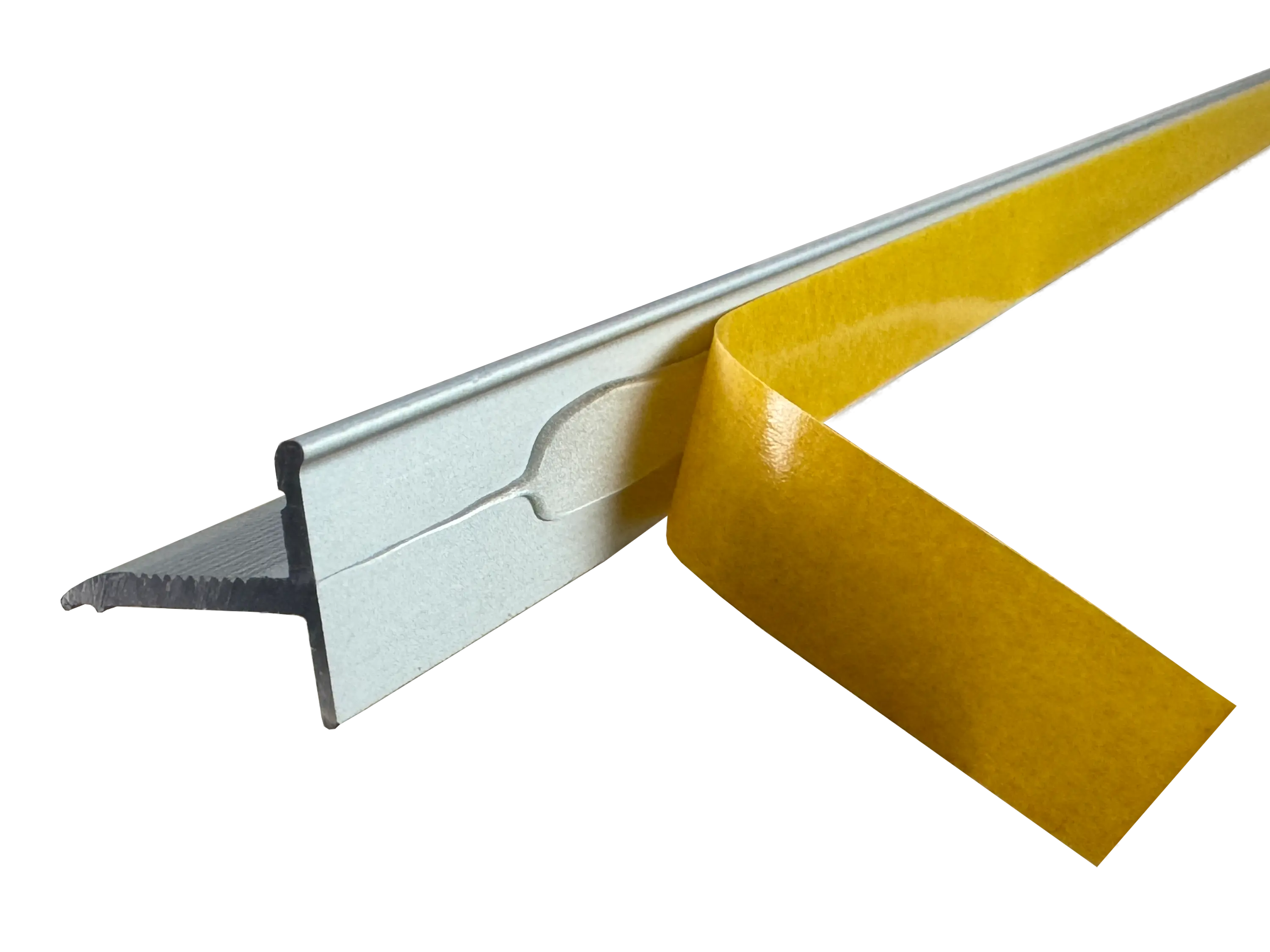 ufitec® Sockelprofil SK für den perfekten Abschluß an Balkon- und Terassentüren, Silber eloxiert