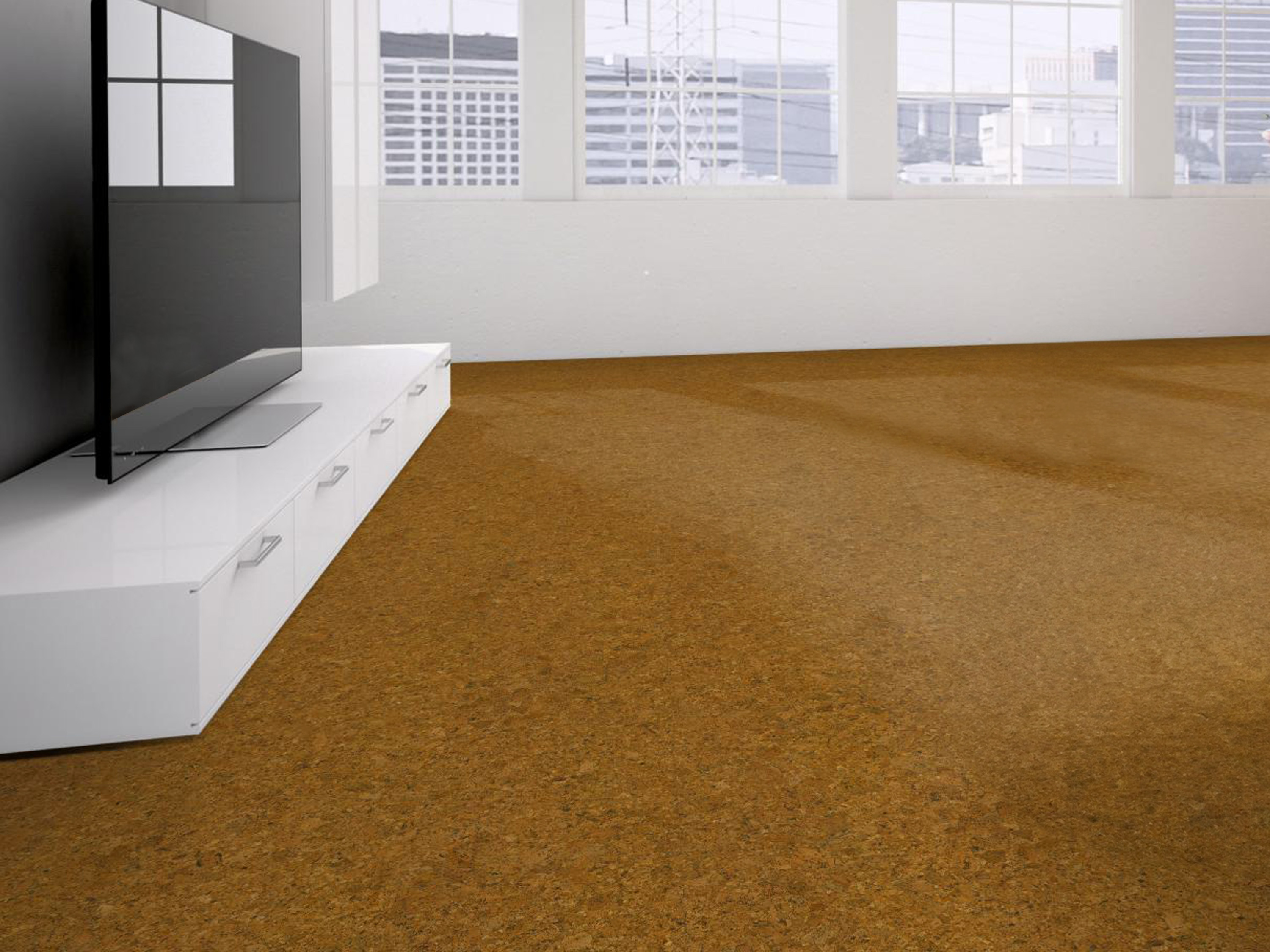 TRECOR® Klick Korkboden FORTI - 10 mm Stark - Farbe: Orange
