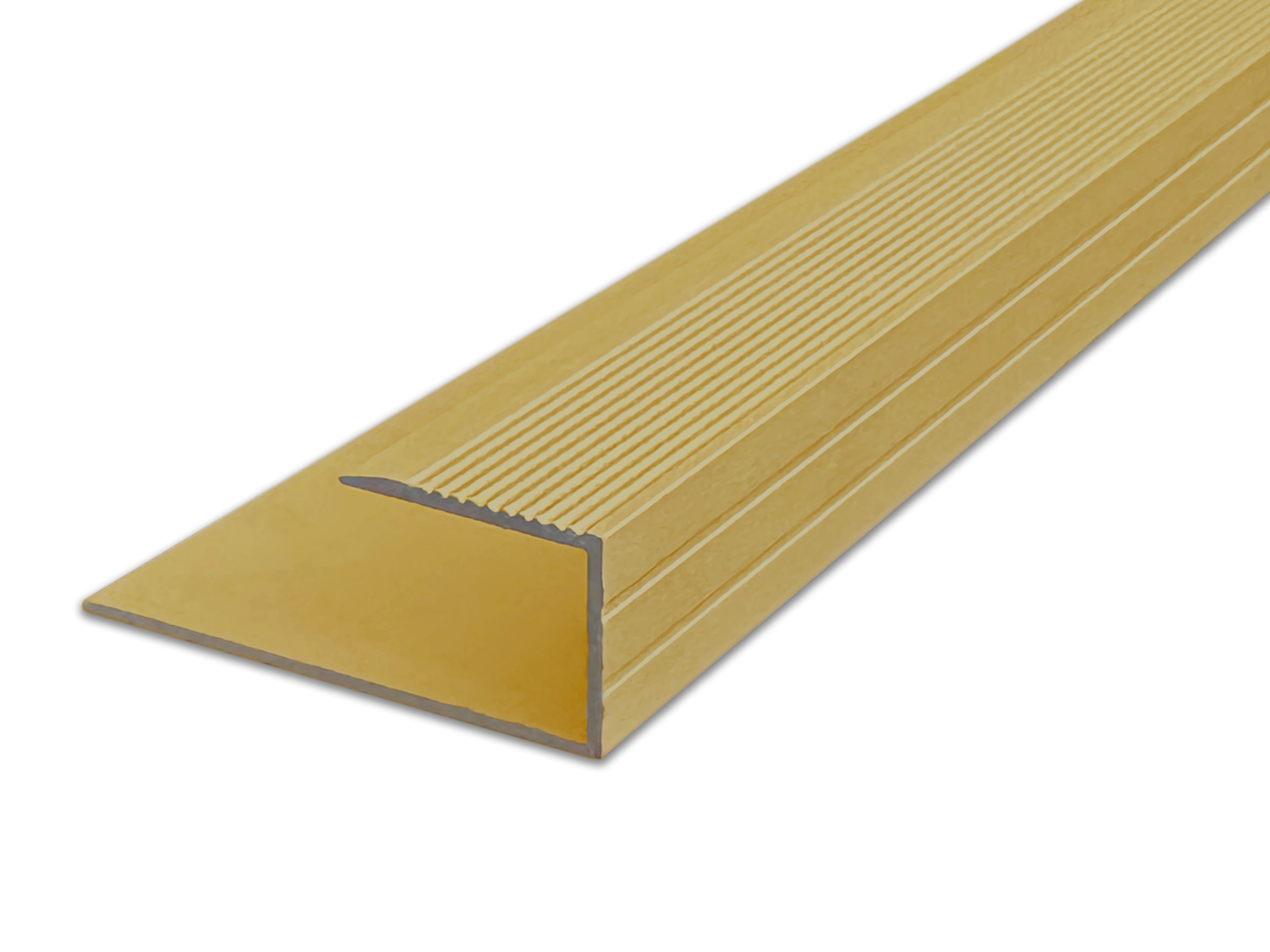ufitec® Einschubprofile / Abschlussprofile - für Belagshöhen von 13,3 mm - Alu eloxiert
