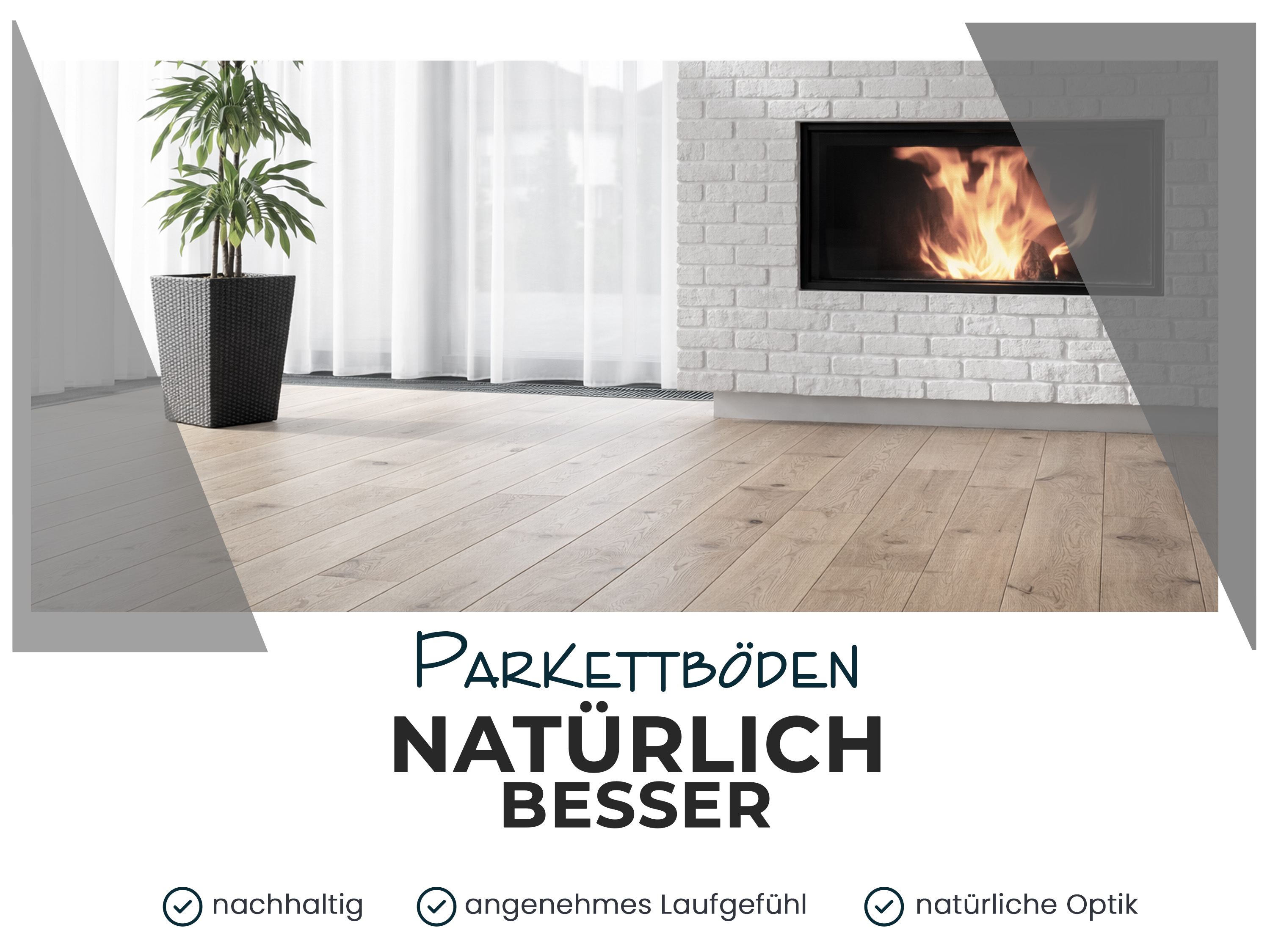 Parkettboden 3-Schicht Landhausdiele Eiche Rustikal Parkett gebürstet RUBIO R333 Champagne endgeölt