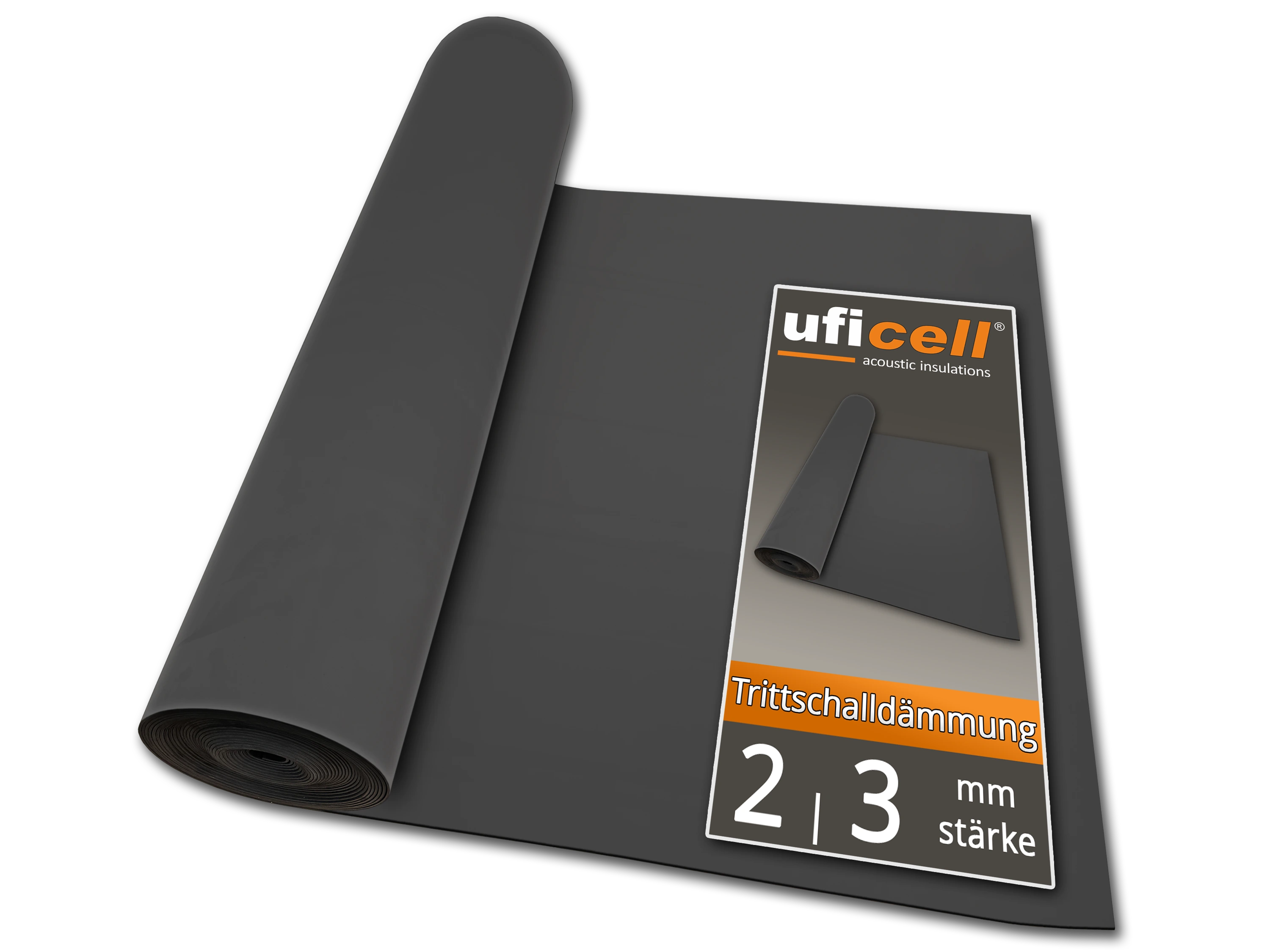 uficell® Multisound Akustik Trittschalldämmung für Laminat- und Parkettböden aus EVA-Schaum
