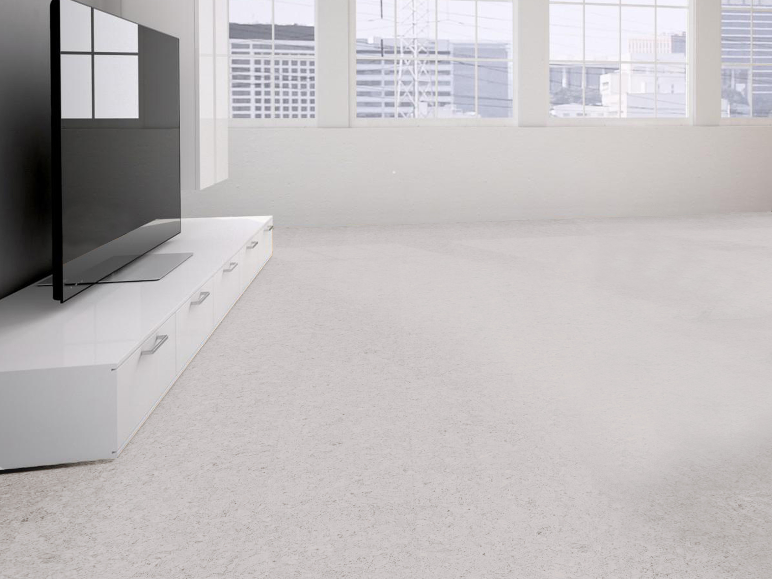 TRECOR® Klick Korkboden Evora - 10 mm Stark - Farbe: Weiß