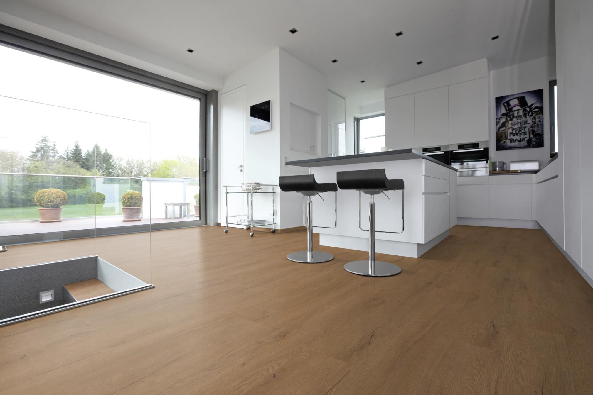 TRECOR® LVT Dryback Klebe Vinylboden Prestige Eiche Natur Landhausdiele - 2,5 mm starker Designboden
