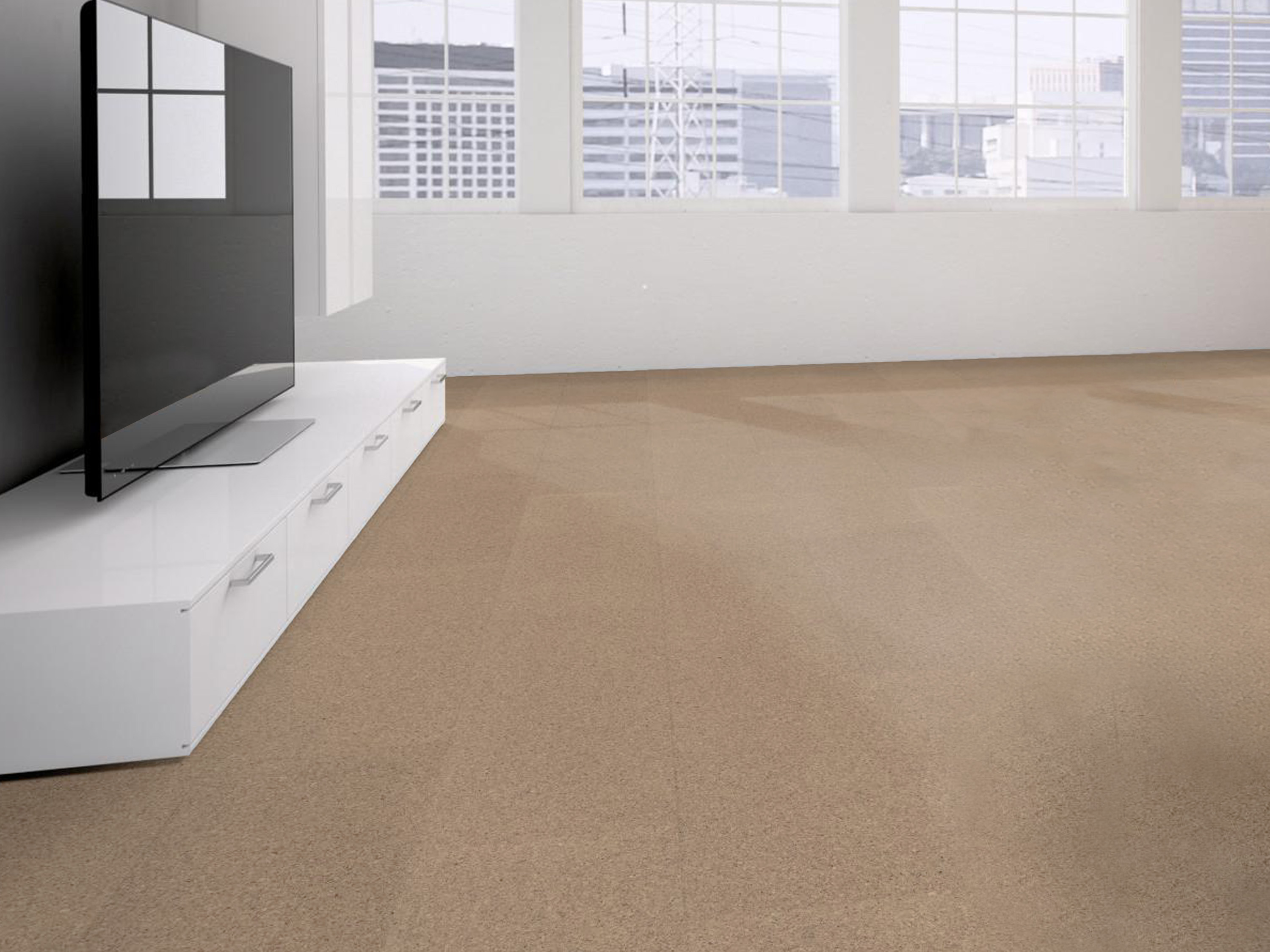 TRECOR® Klick Korkboden PORTO - 10 mm Stark - Farbe: Opal