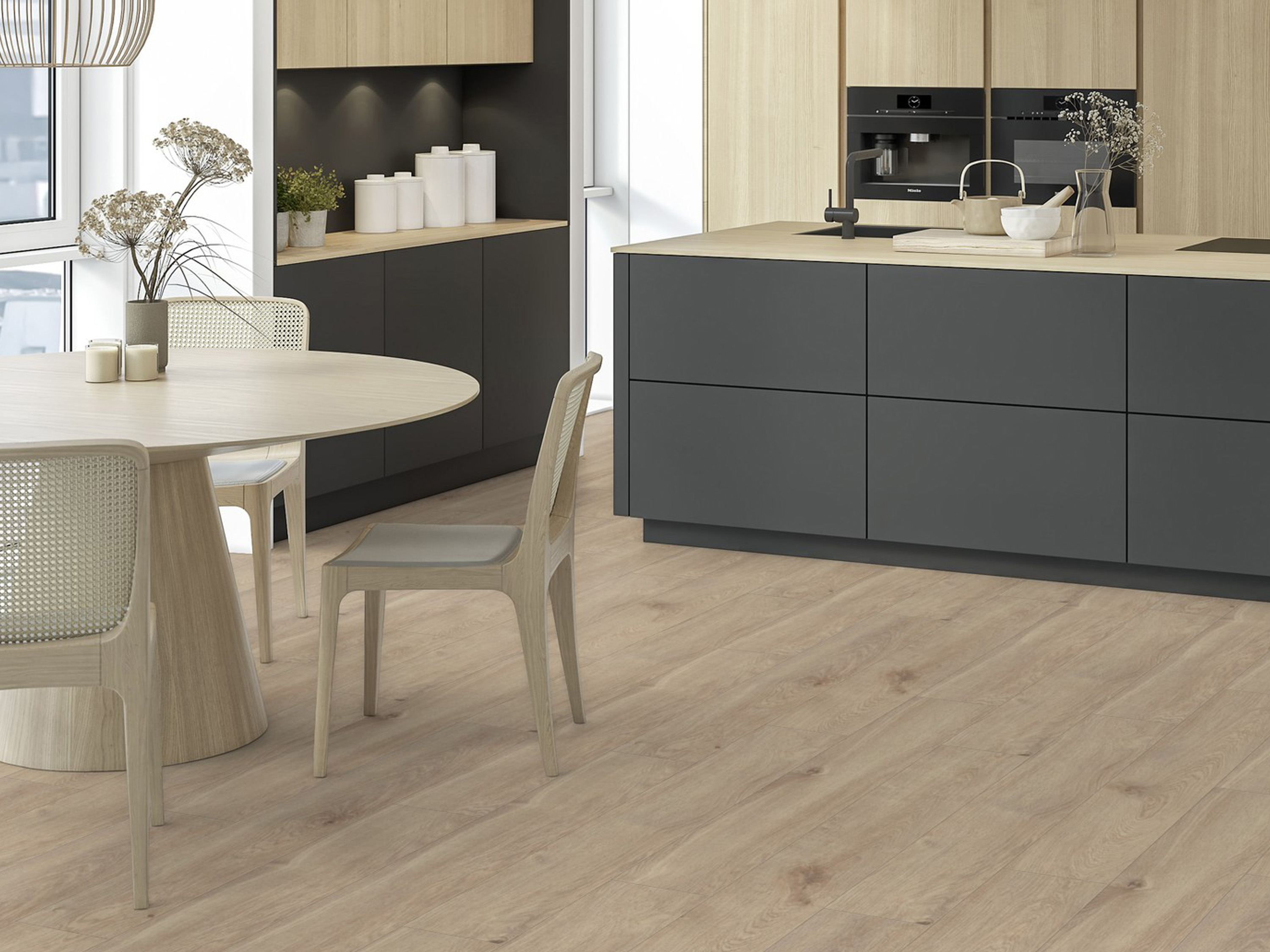 Klick-Designboden Eurus Oak K406 Organic Classic 8 mm, mit O.R.C.A Technologie