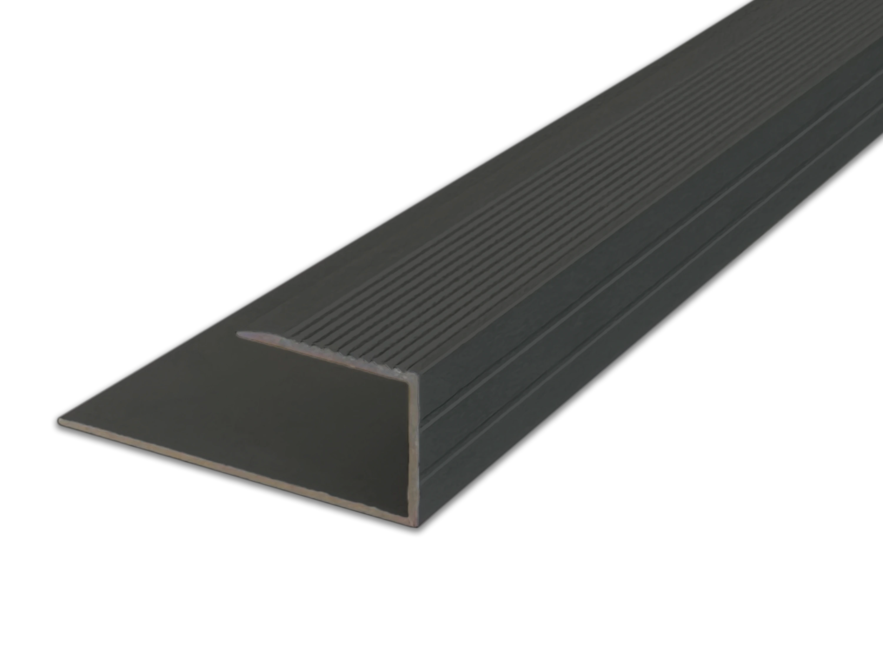 ufitec® Einschubprofile / Abschlussprofile - für Belagshöhen von 13,3 mm - Alu eloxiert