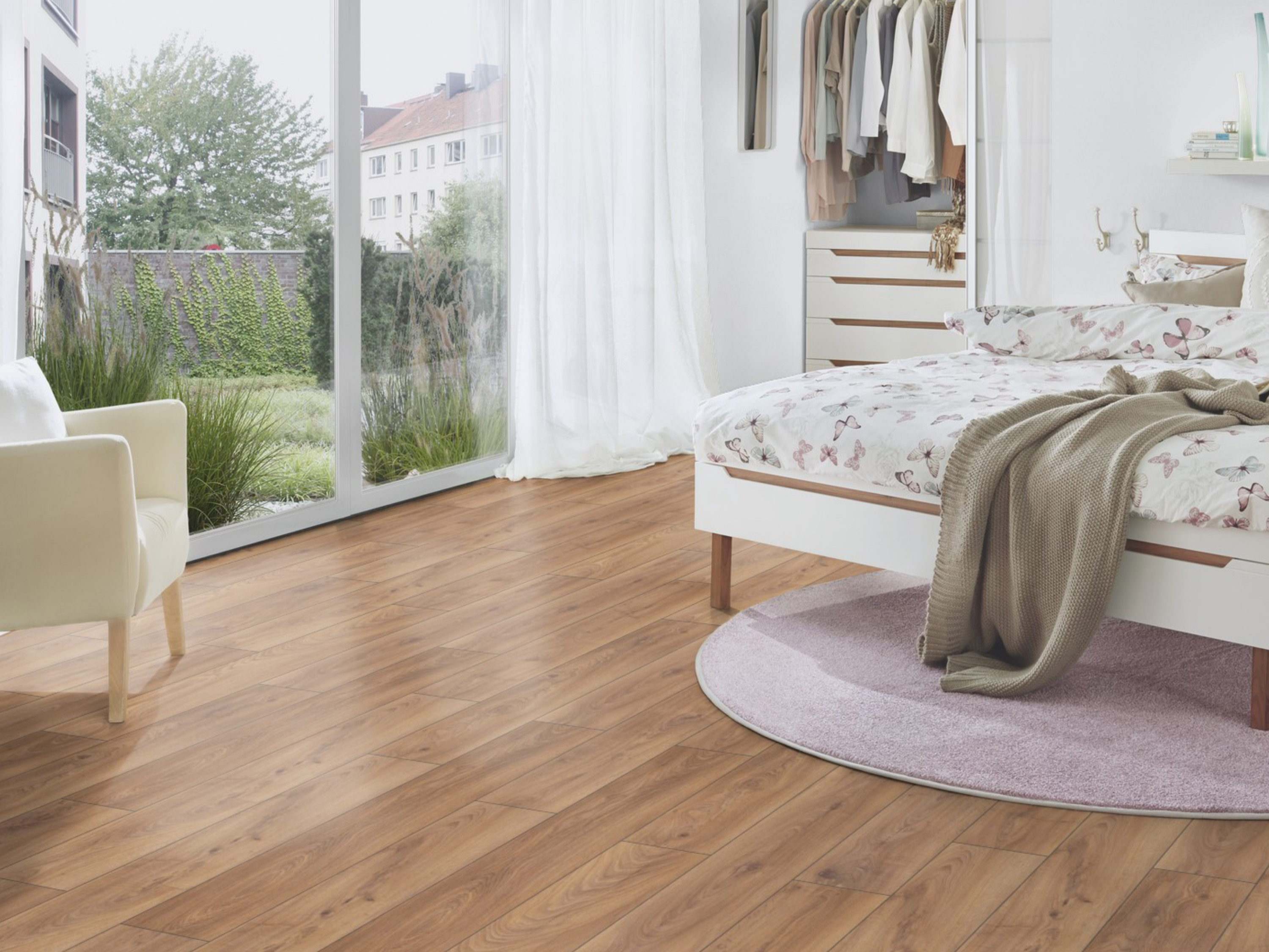 Laminatboden Firebrand Oak K450 (HO) Super Natural Classic by Krono Original, Stärke: 8 mm