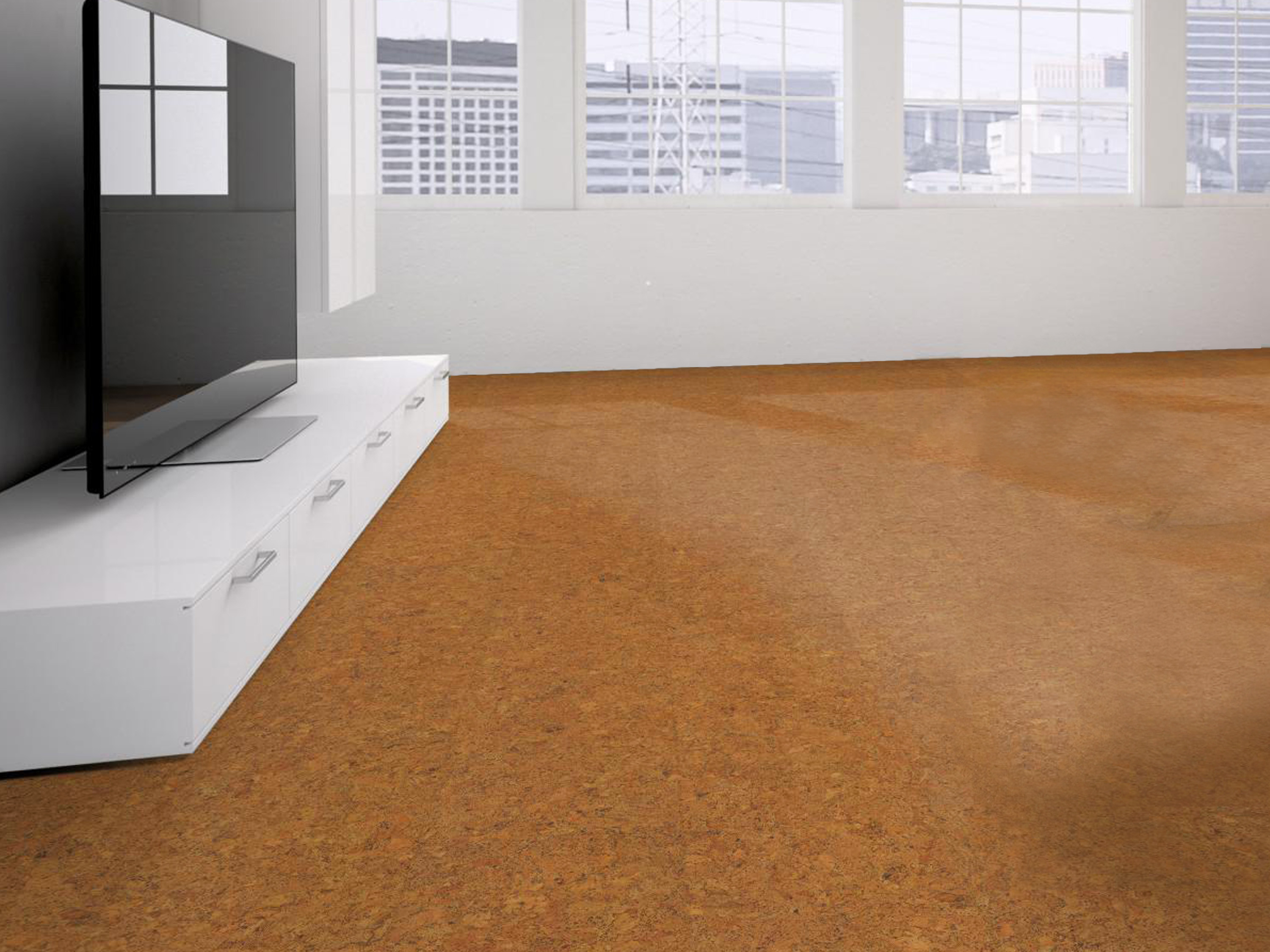 TRECOR® Klick Korkboden Evora - 10 mm Stark - Farbe: Orange