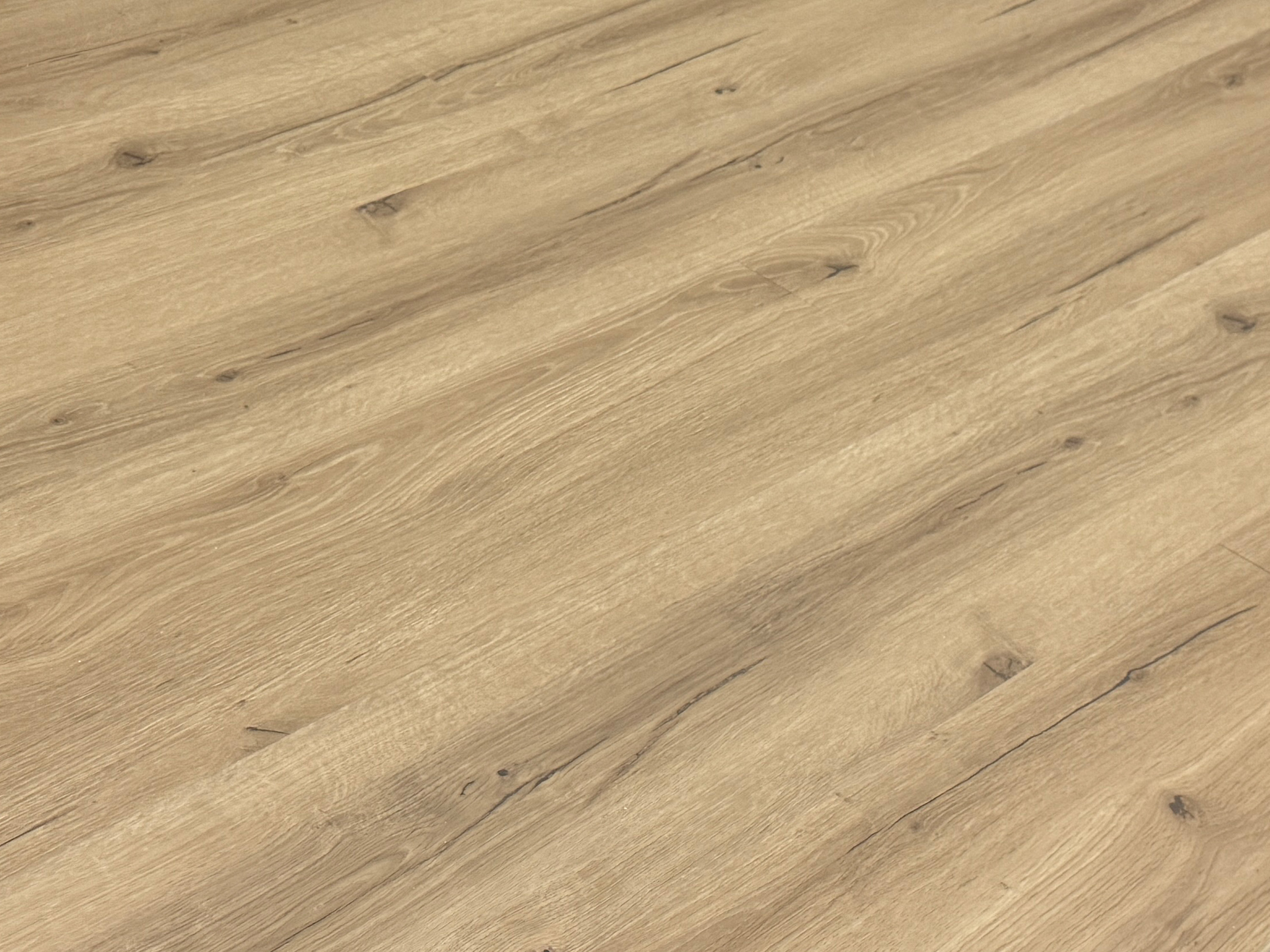 Vinylboden Eiche Premium Natur SPC Klickvinyl 6,5 mm Stark, V4 Fuge inkl. 1,5 mm Trittschalldämmung
