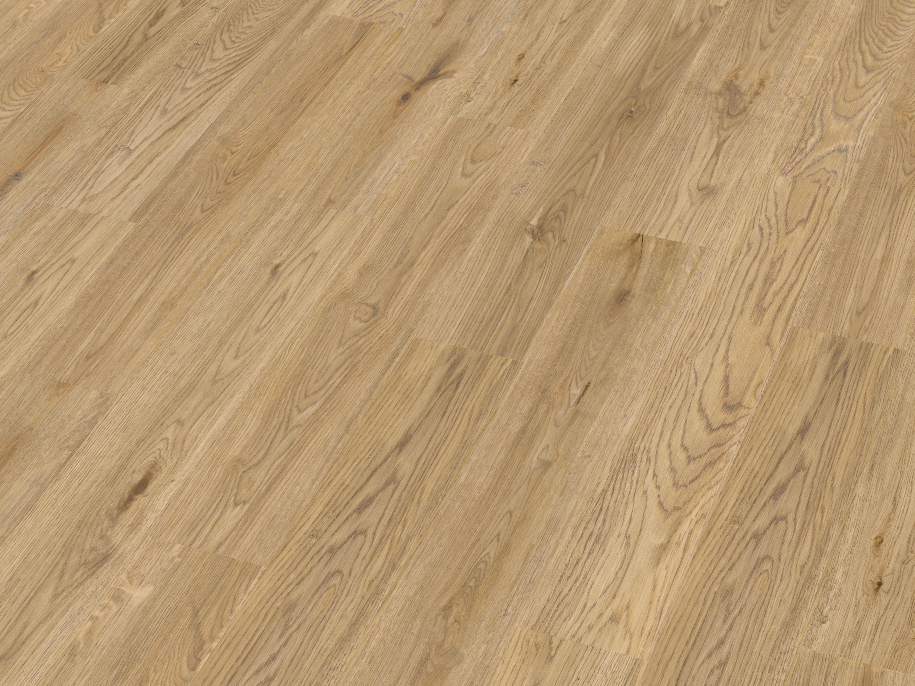 Kork Designboden Wood Basic - Essential Oak, digitalbedrucktes Korkfurnier