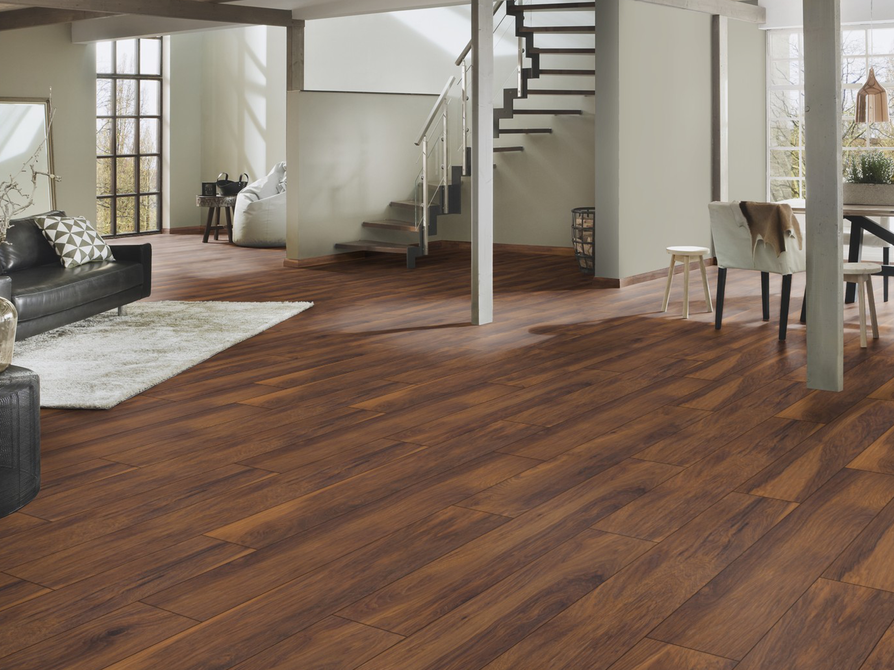 Red River Hickory 8156 Landhausdiele Laminat mit Fase Atlantic 10 - mit MO.RE KronoOriginal