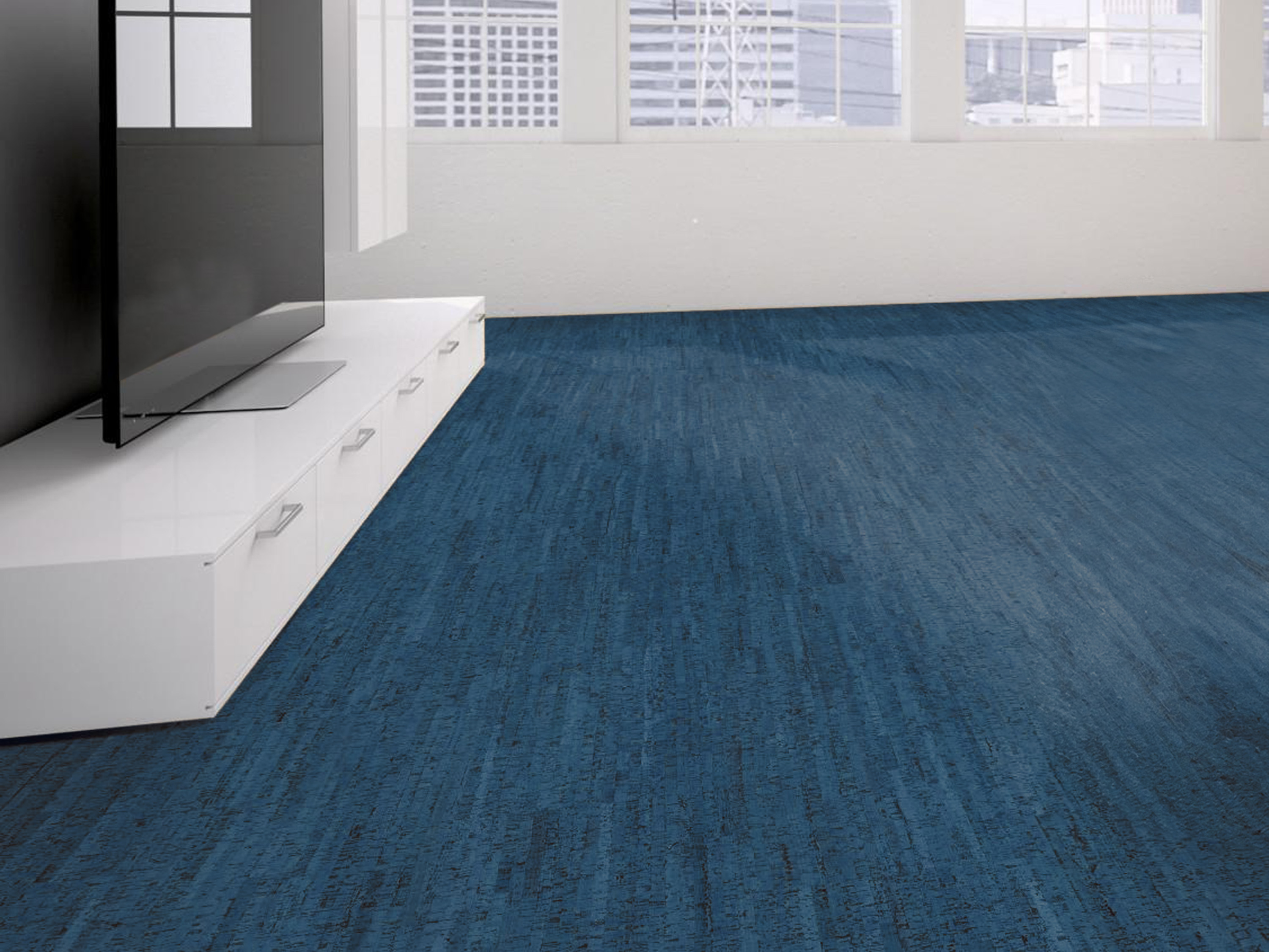 TRECOR® Klick Korkboden Mazara - 10 mm Stark - Farbe: Violettblau
