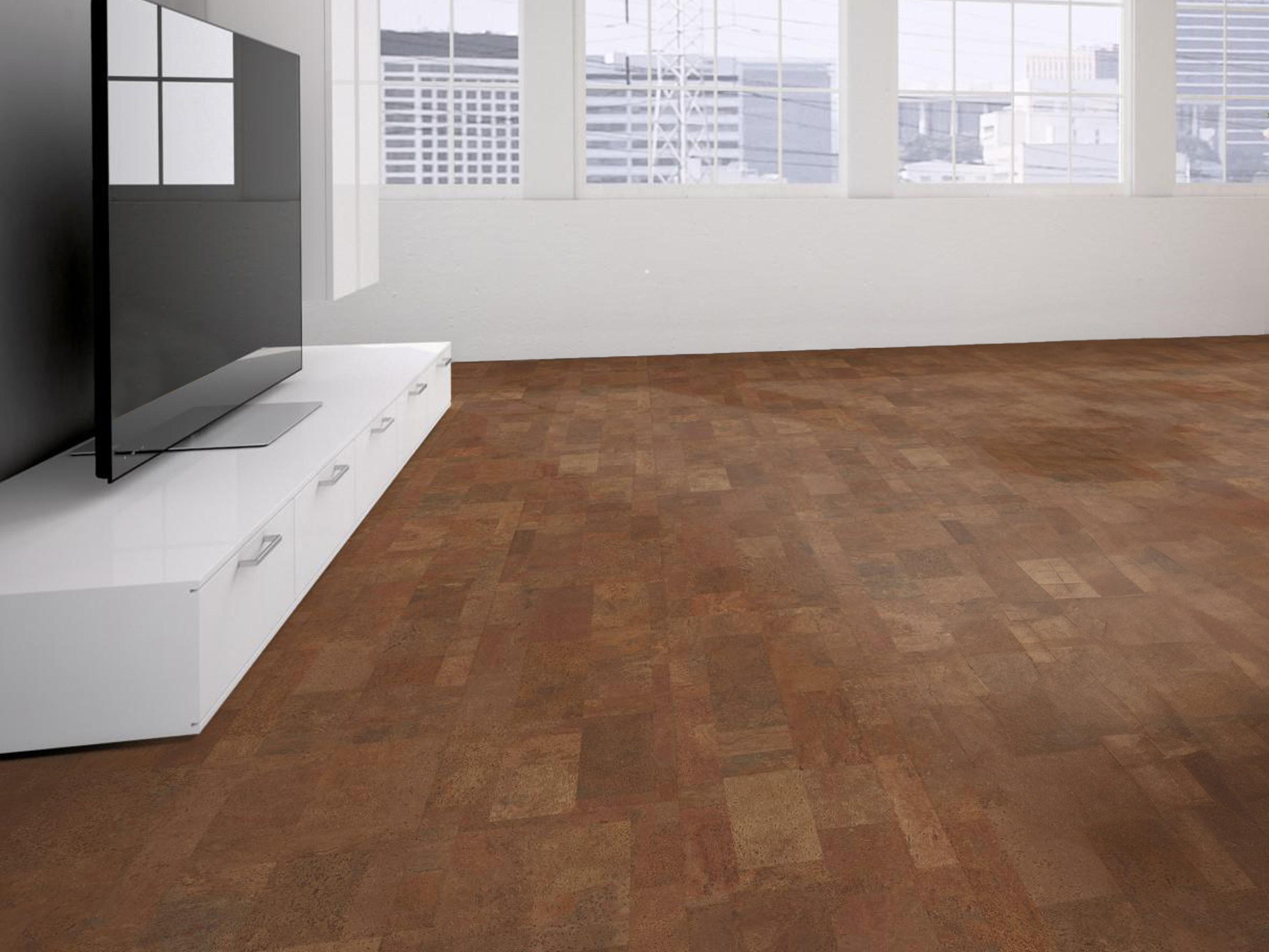 TRECOR® Klick Korkboden Merida - 10 mm Stark - Farbe: Braunrot