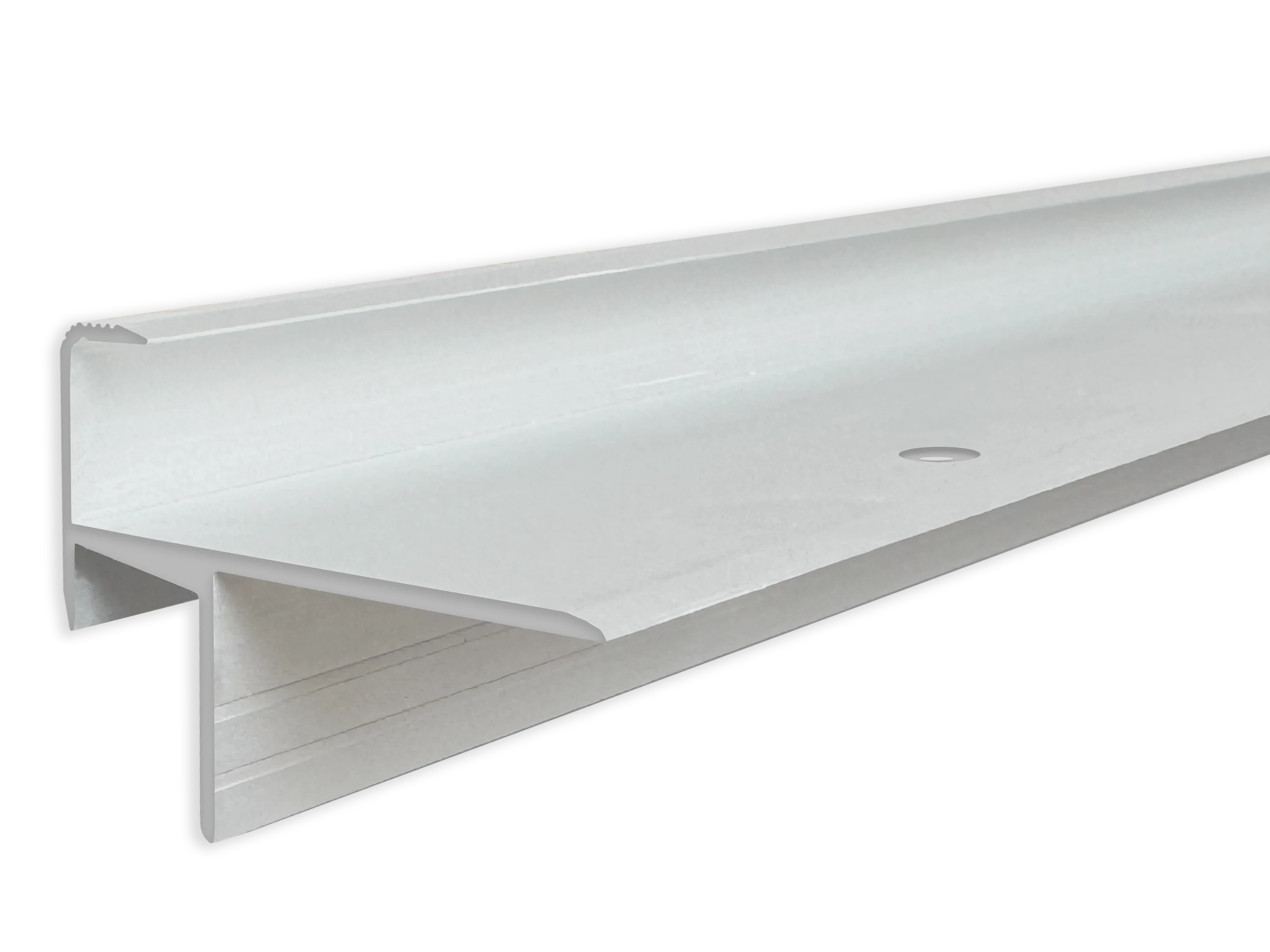 ufitec® Treppenkantenprofil beidseitig für Laminat u. Parkett - Belagshöhen von 15,3 mm-Alu eloxiert