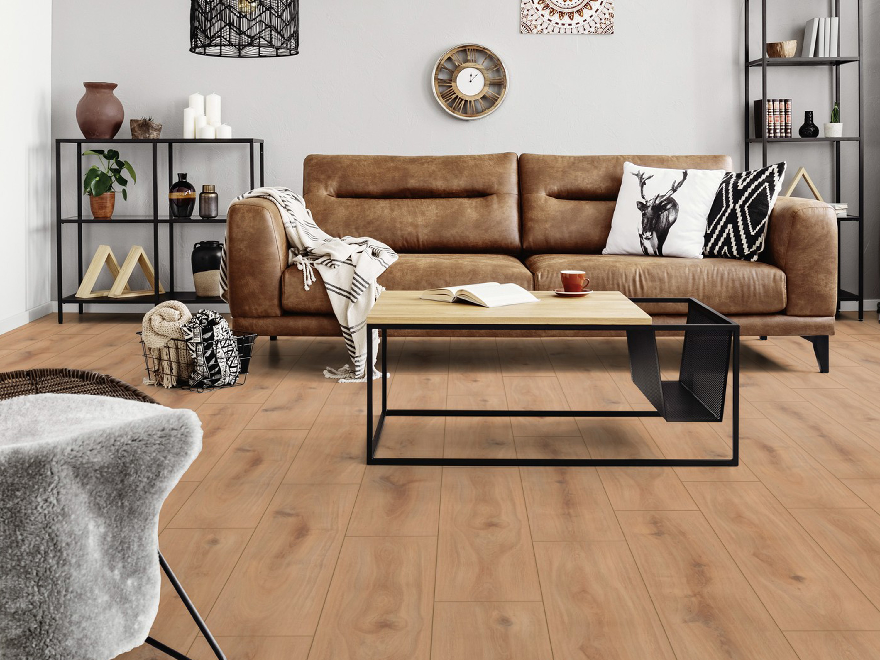Klick-Designboden Golden Vista Oak K230 Organic Classic 8 mm, mit O.R.C.A Technologie