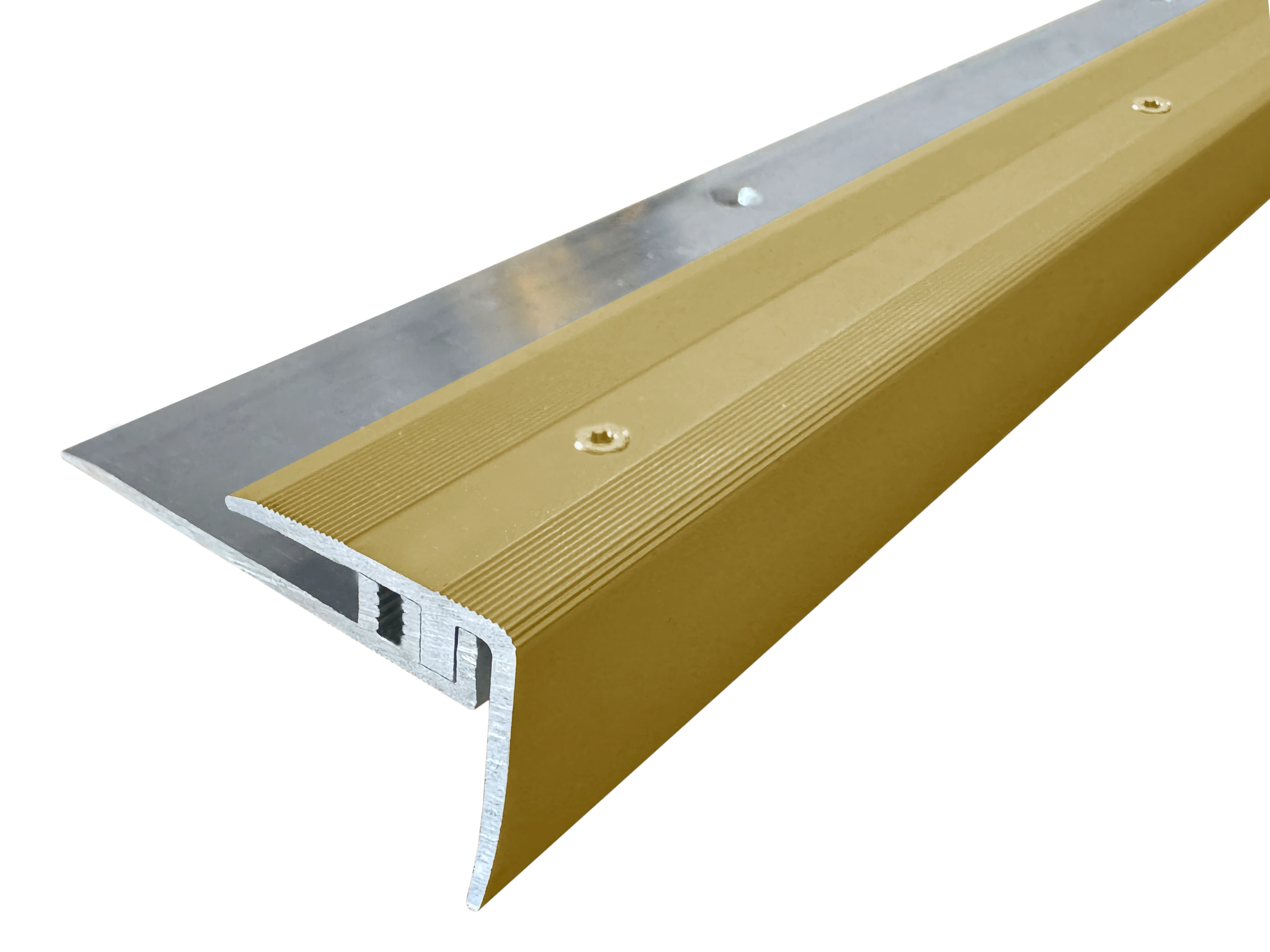 ufitec® Treppenkantenprofil - TPL PROFI smart - Belagshöhen 5-10 - Sichtkante: 28 mm, Nase: 27 mm