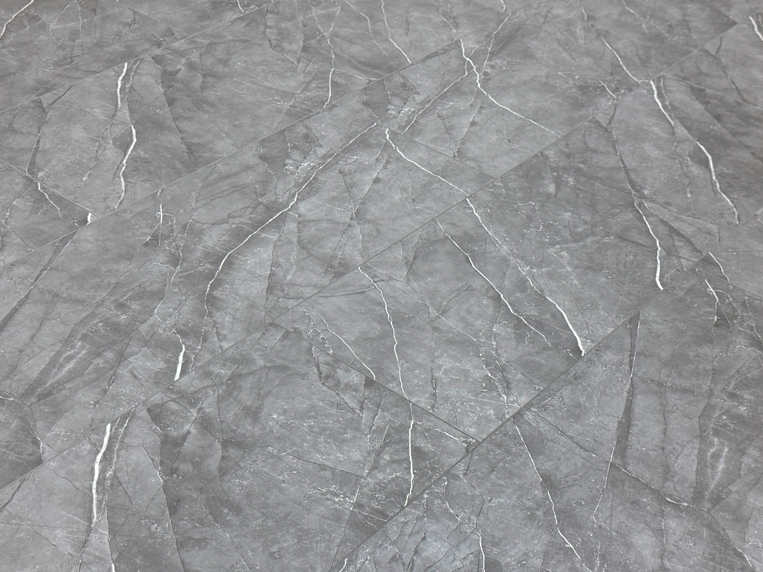 Klick Vinylboden Brooklyn Dark Fliesendekor SPC Klickvinyl 5 mm stark mit Trittschalldämmung - farbige V4 Fuge
