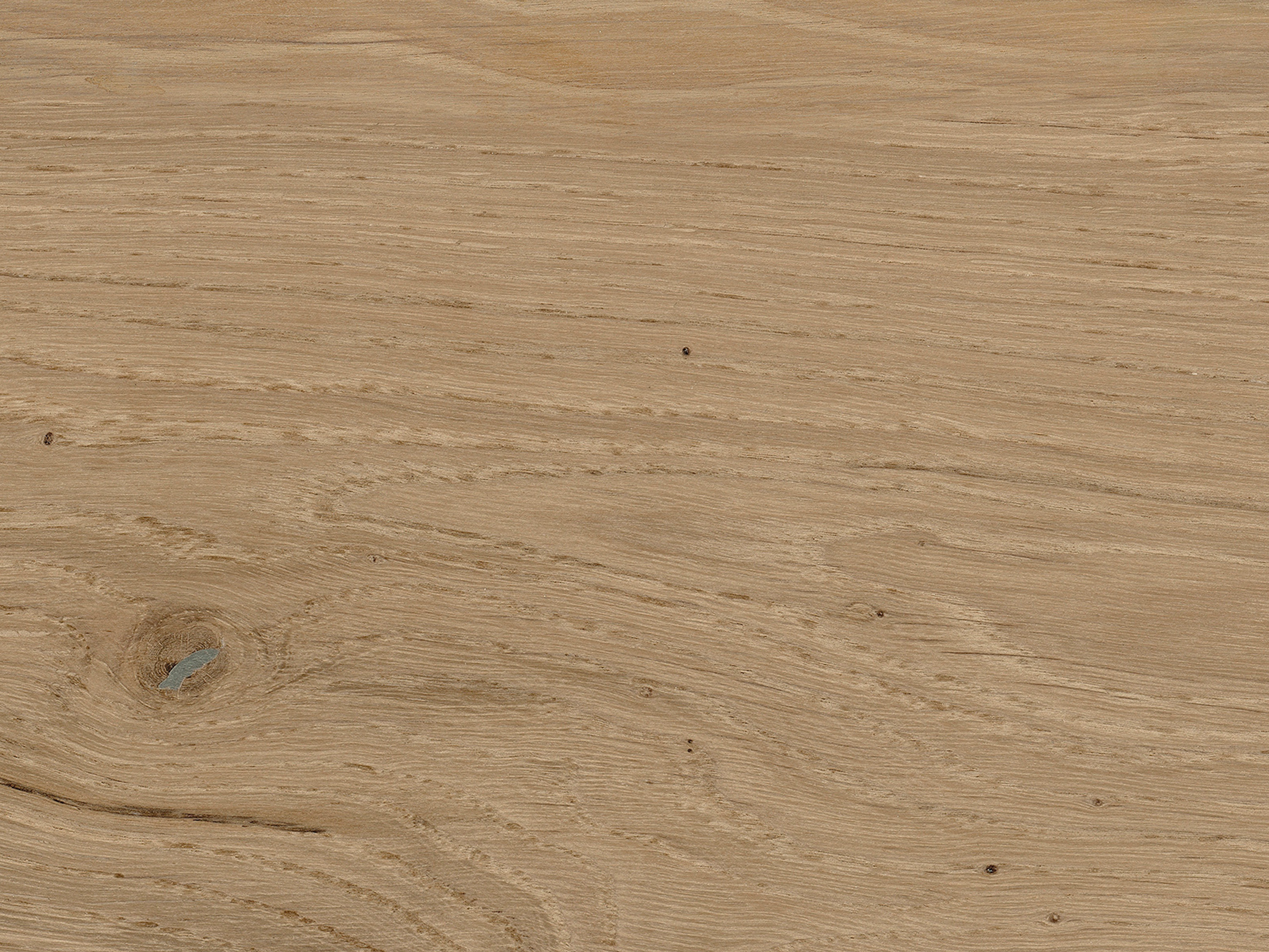 Kork Designboden Wood Basic - Natural Oak Almond, digitalbedrucktes Korkfurnier