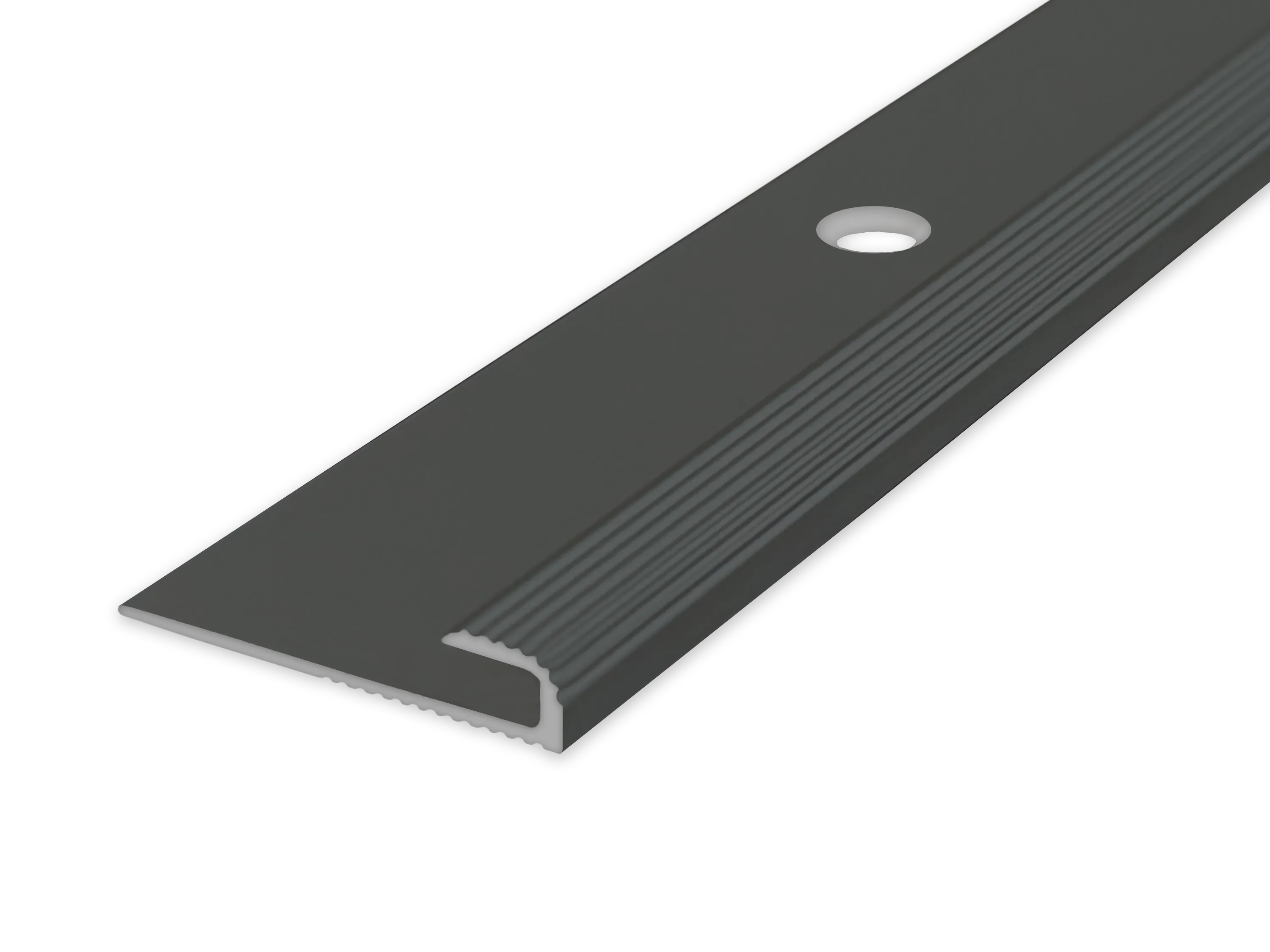ufitec® Einschubprofile / Abschlussprofile - für Belagshöhen von 3 mm - Alu eloxiert