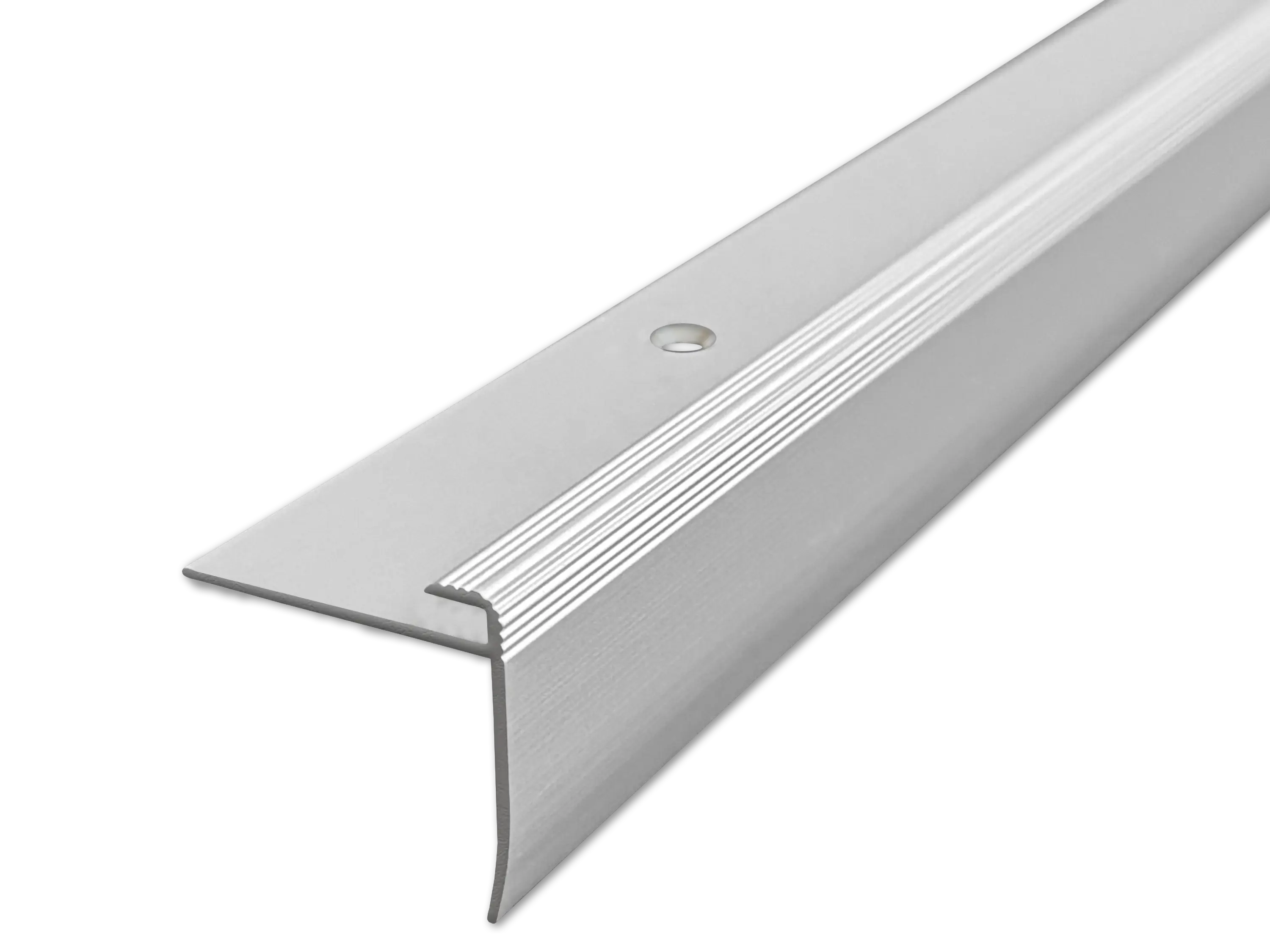 ufitec® Einschubprofil für Belagshöhen bis 3 mm mit 24 mm Nase Treppen-/Stufen Abschlussprofil