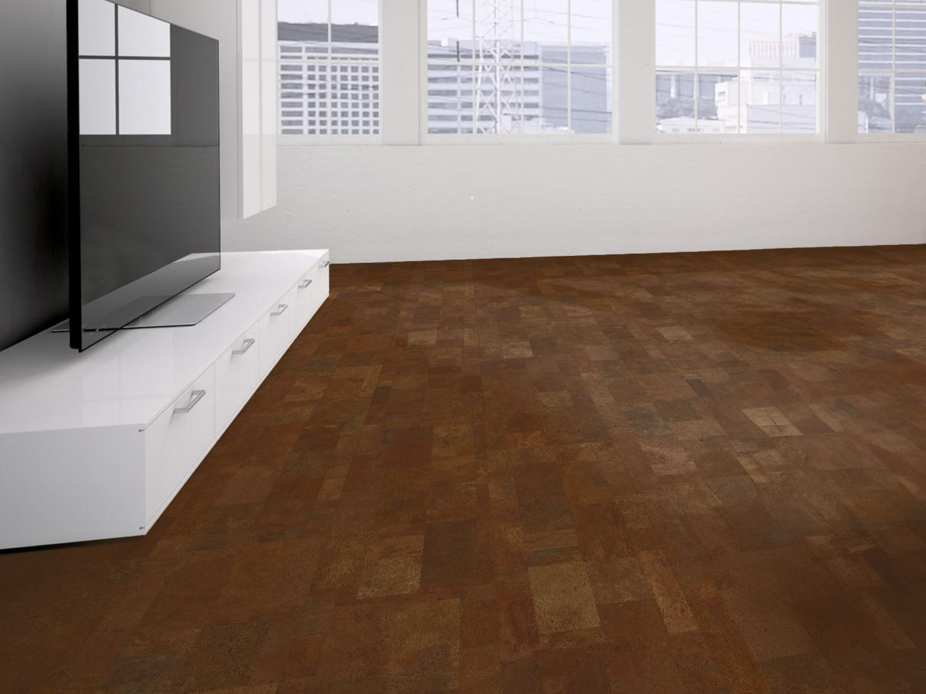TRECOR® Klick Korkboden Merida - 10 mm Stark - Farbe: Mahagonibraun