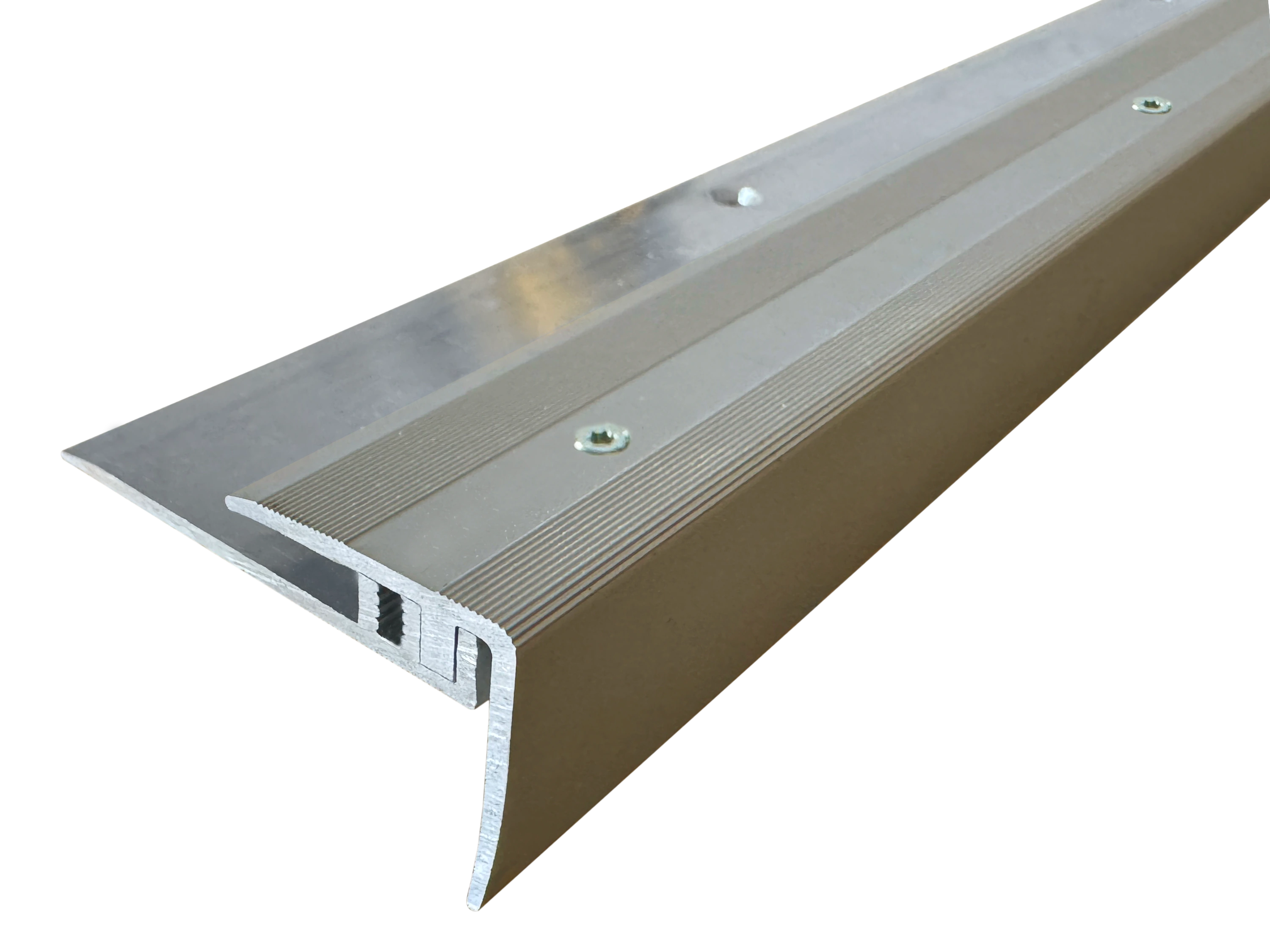 ufitec® Treppenkantenprofil - TPL PROFI smart - Belagshöhen 5-10 - Sichtkante: 28 mm, Nase: 27 mm