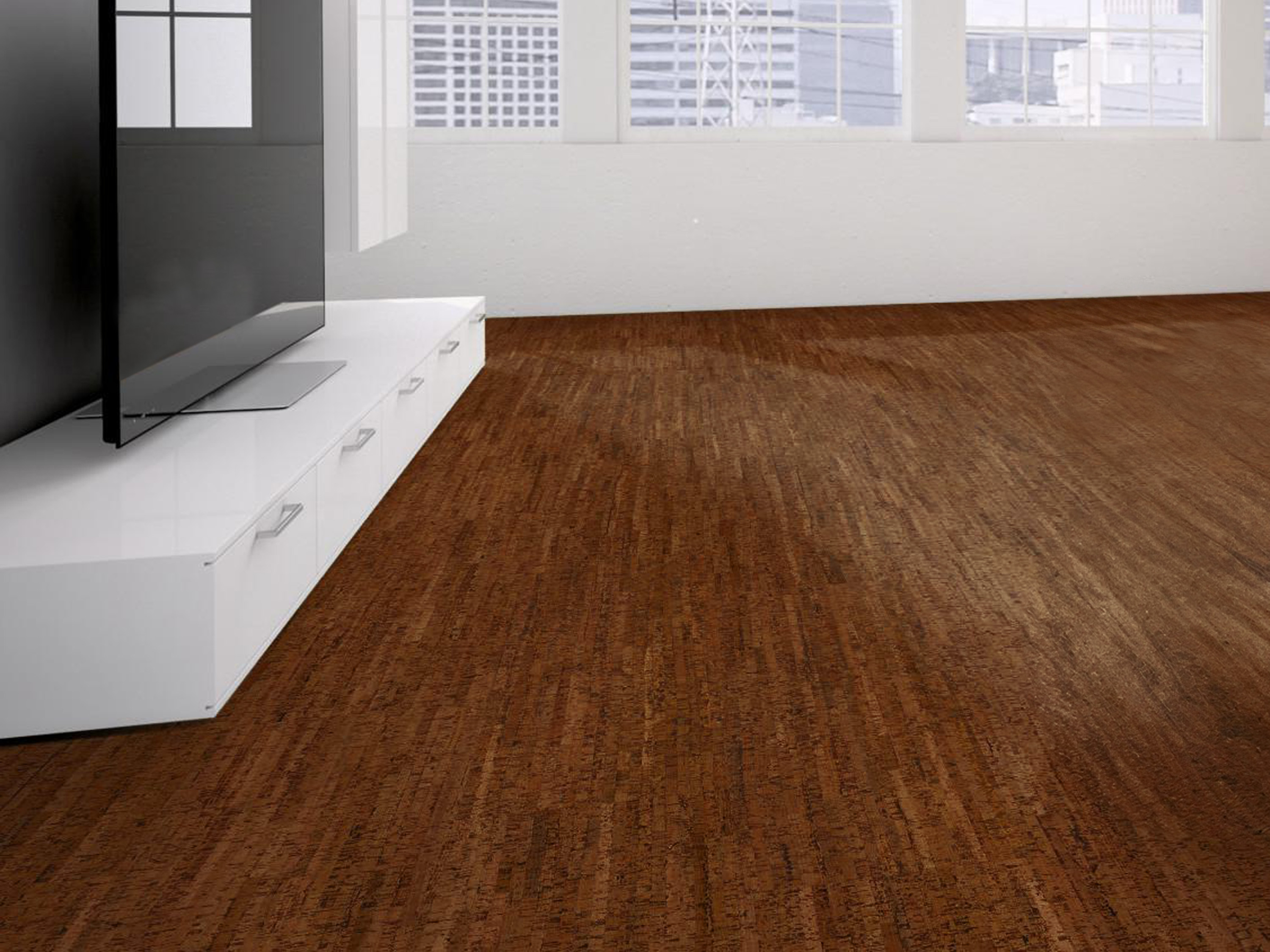 TRECOR® Klick Korkboden Mazara - 10 mm Stark - Farbe: Mahagonibraun