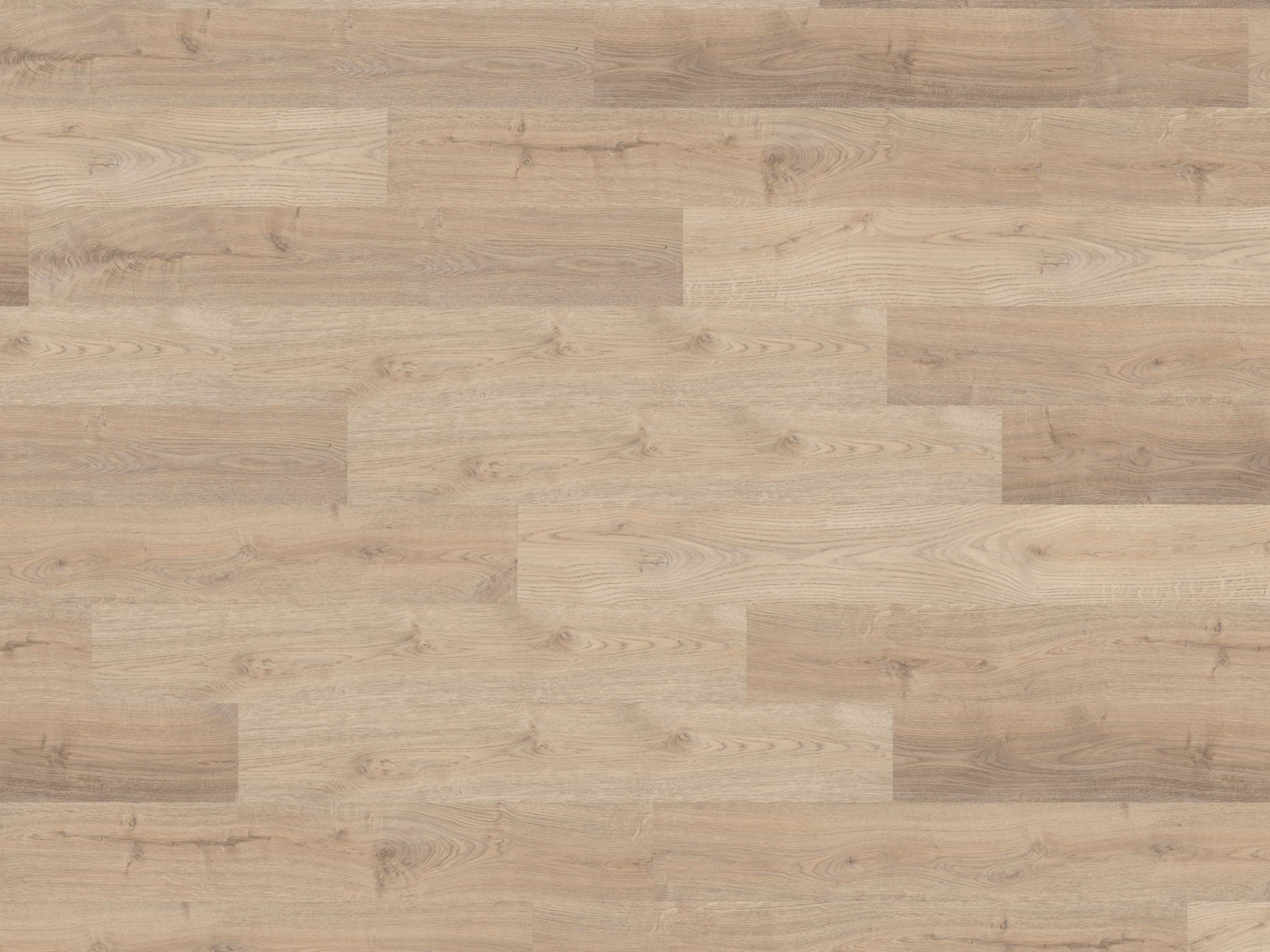 Kork Designboden Wood Basic - Oak Light Nature, digitalbedrucktes Korkfurnier