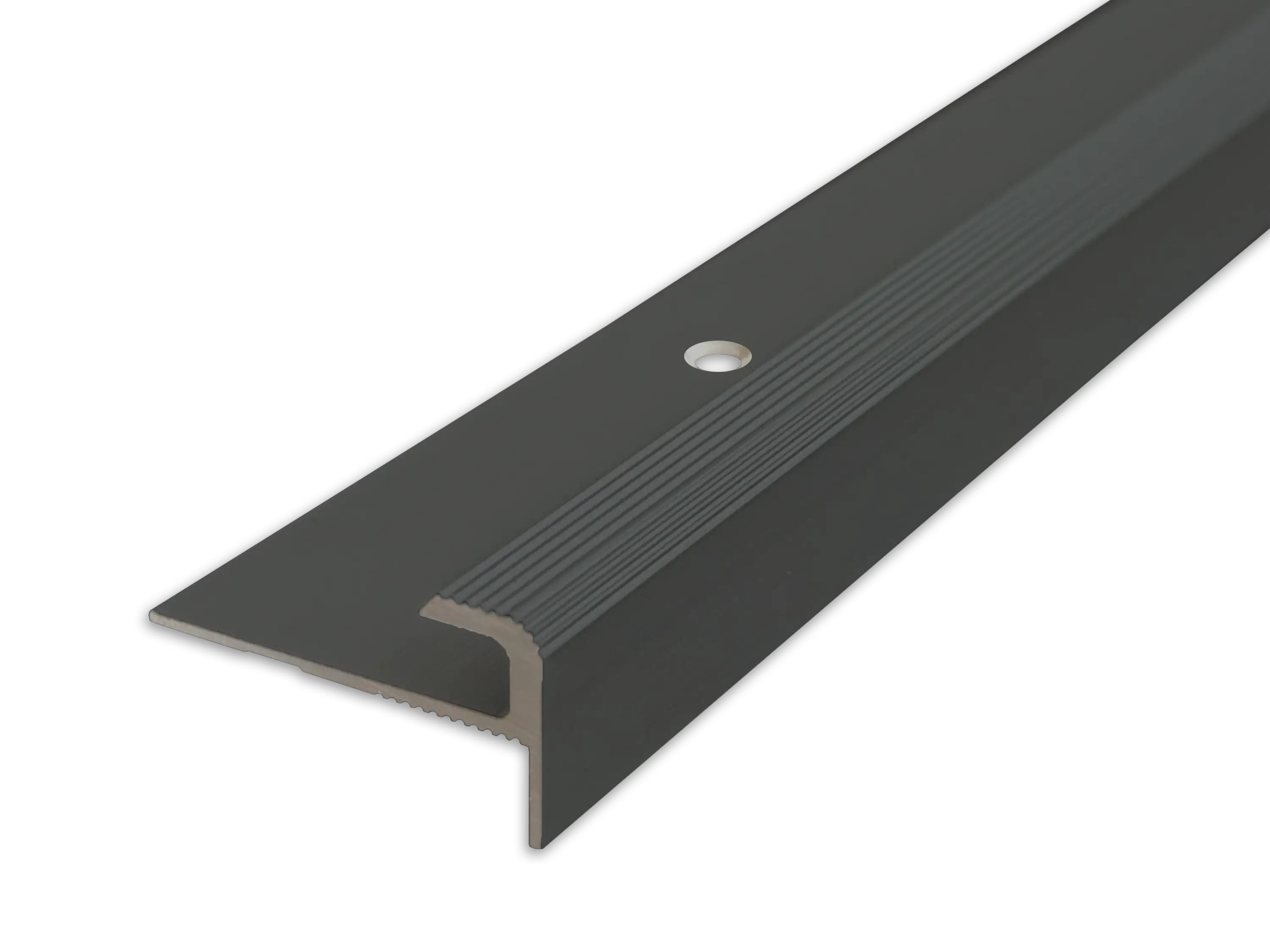 ufitec® Einschubprofil für Belagshöhen bis 5 mm | 7 mm Nase Treppen-/Stufen Abschlussprofil