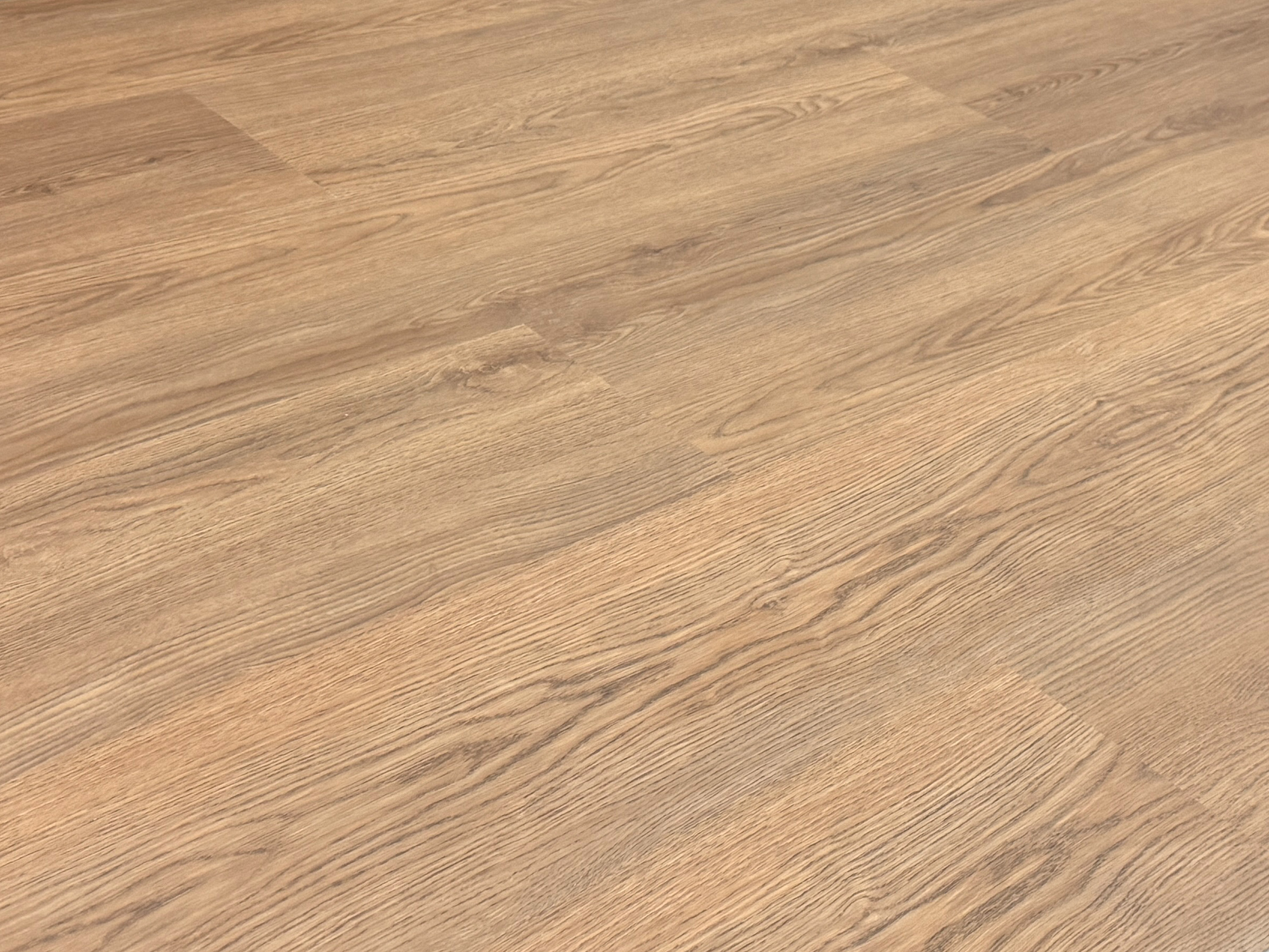Vinylboden Eiche Natur Silent Klickvinyl 4.5 mm Stark inkl. 1 mm Trittschalldämmung und 0,3 mm Nutzschicht SPC Trägerplatte