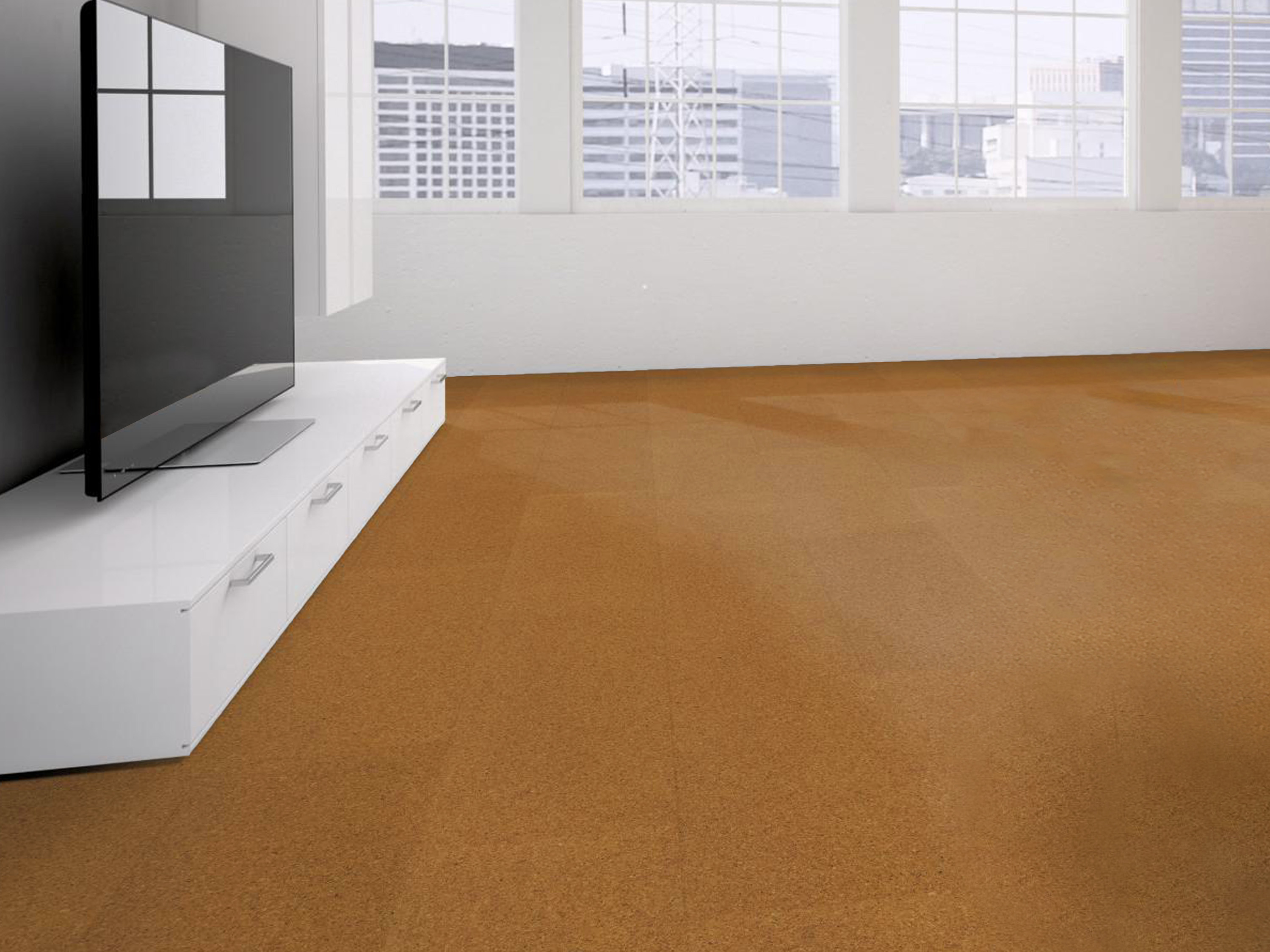 TRECOR® Klick Korkboden PORTO - 10 mm Stark - Farbe: Orange