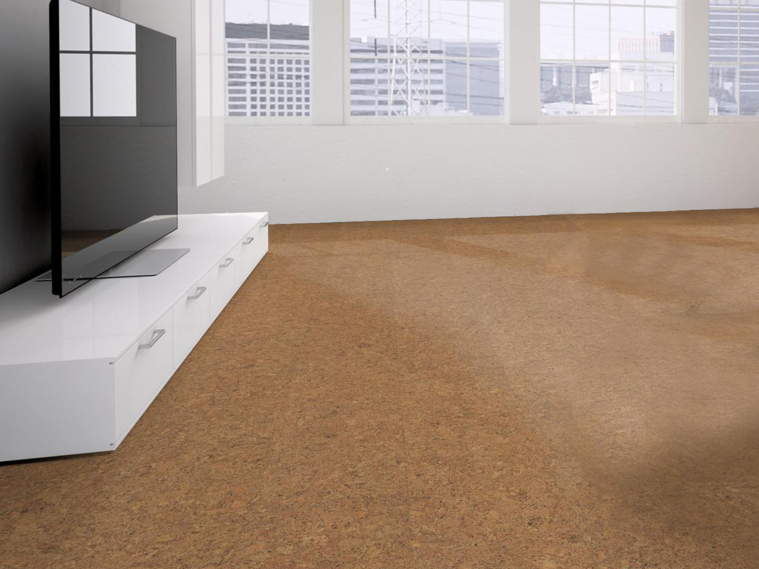 TRECOR® Klick Korkboden Evora - 10 mm Stark - Farbe: Natur