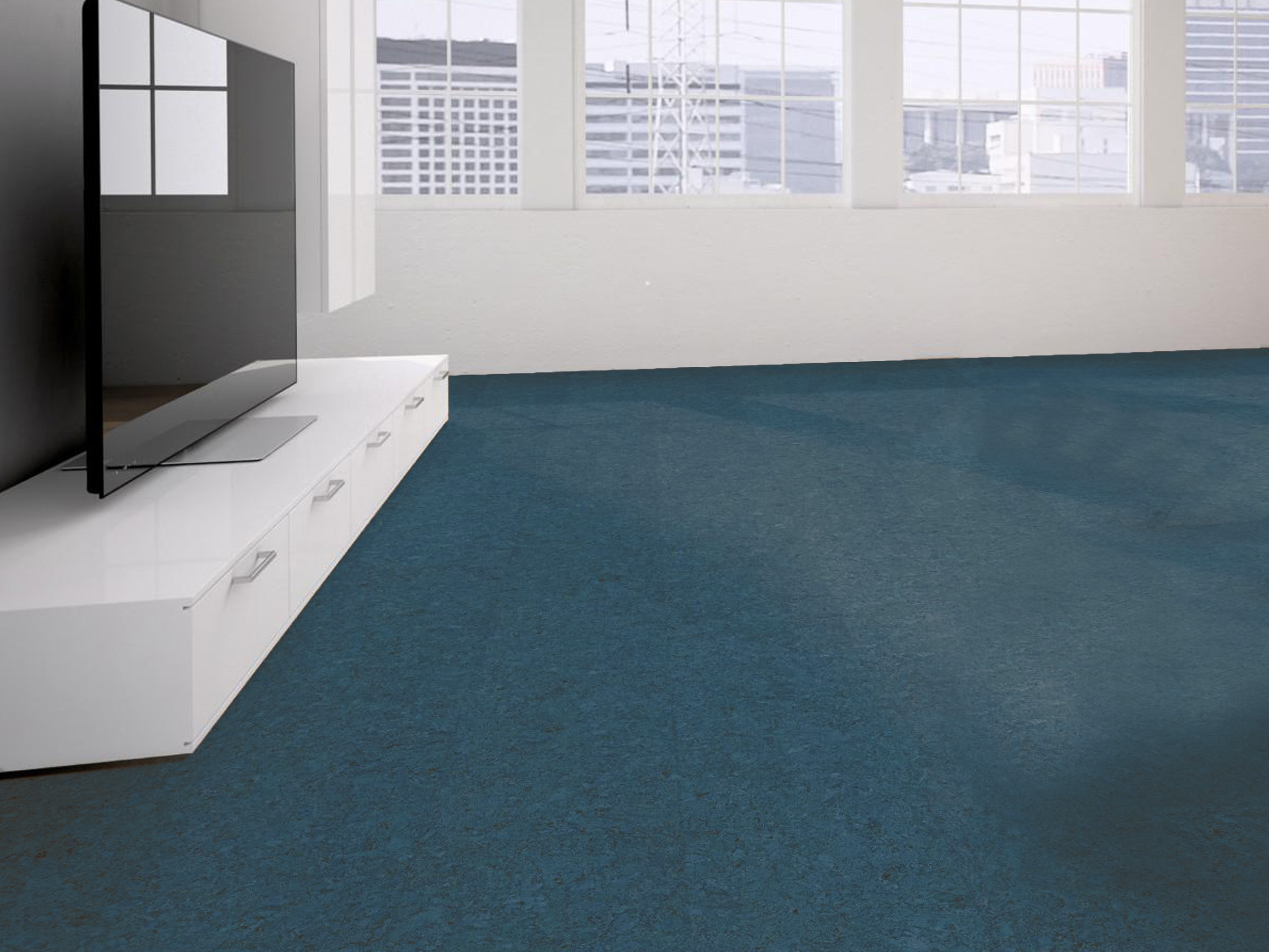TRECOR® Klick Korkboden Evora - 10 mm Stark - Farbe: Violettblau